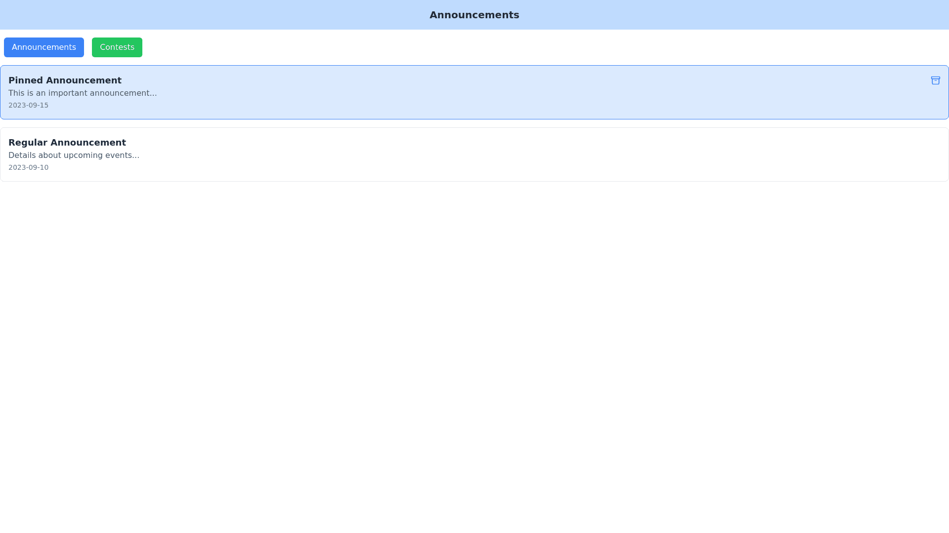 Component Preview