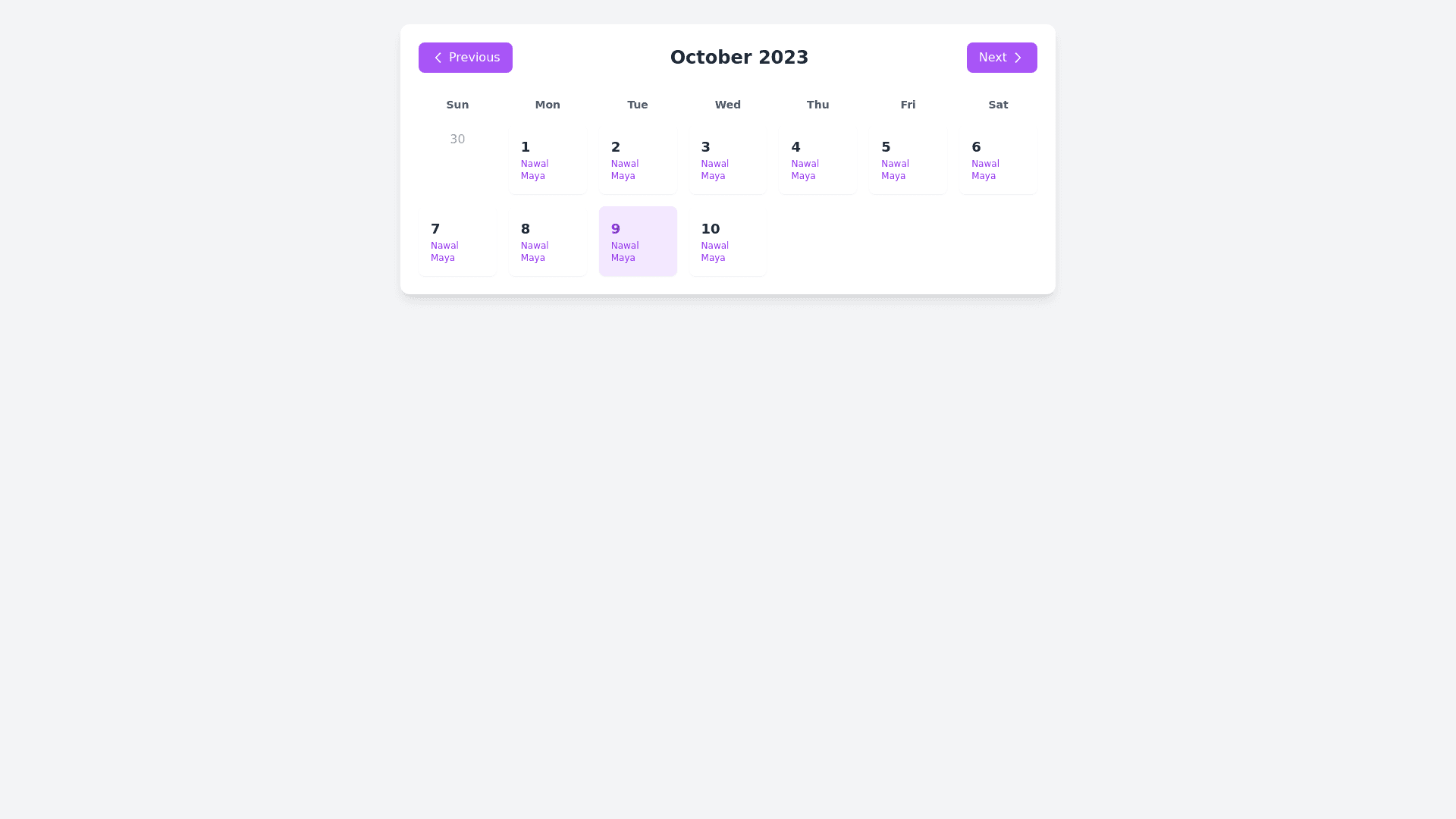 Component Preview