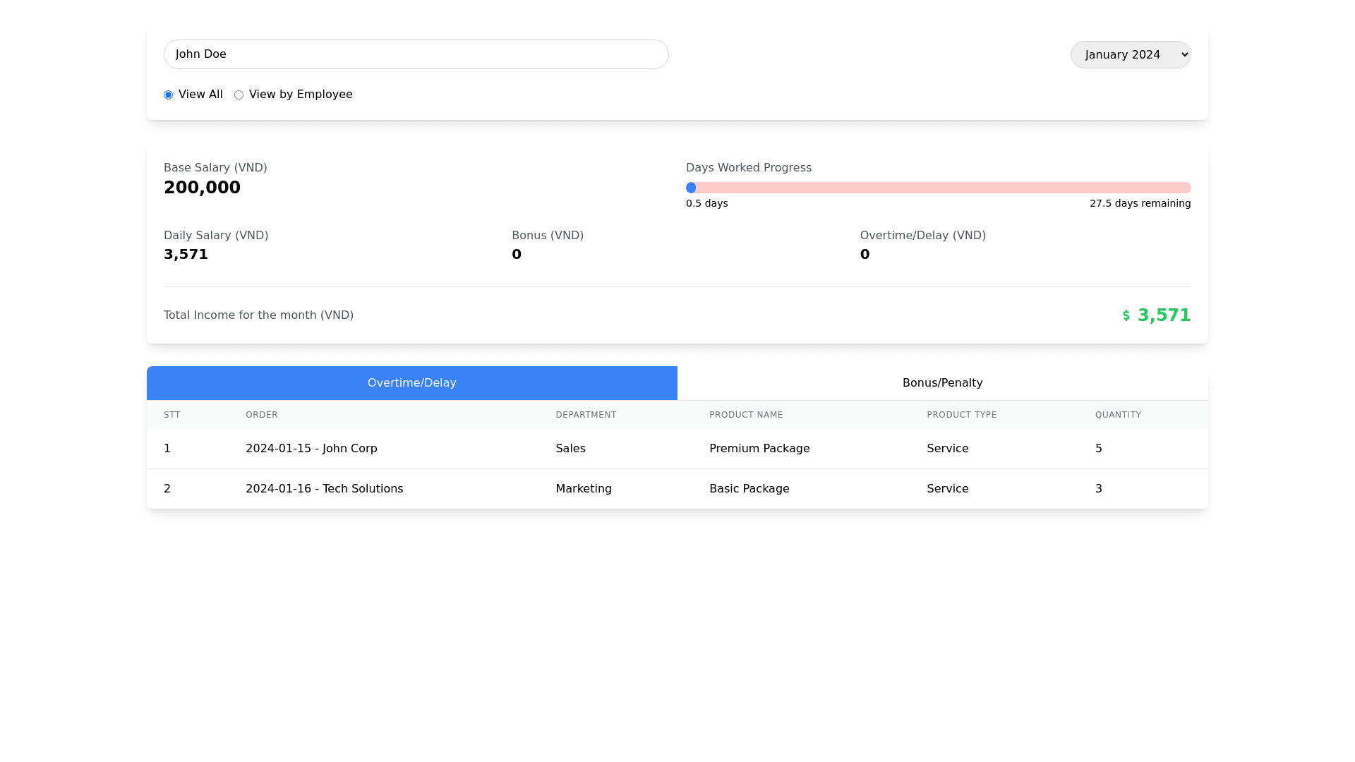 Component Preview