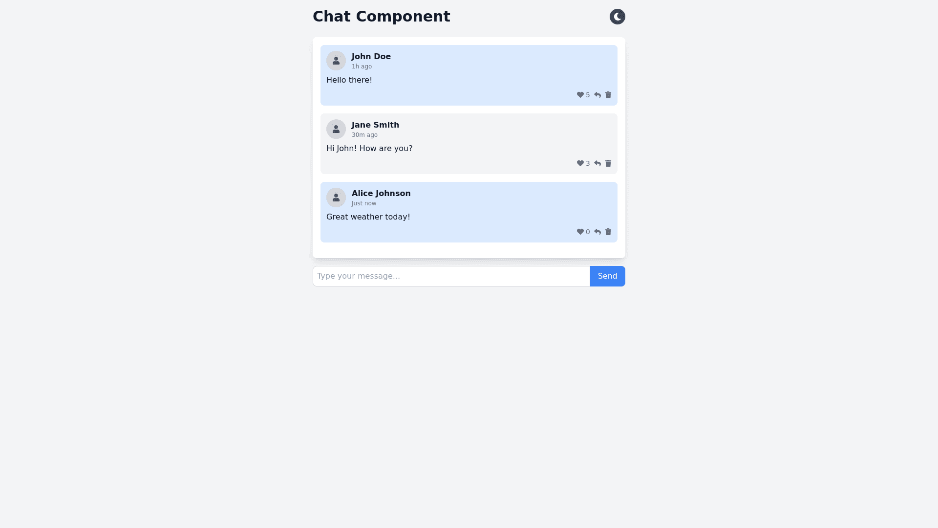 Component Preview