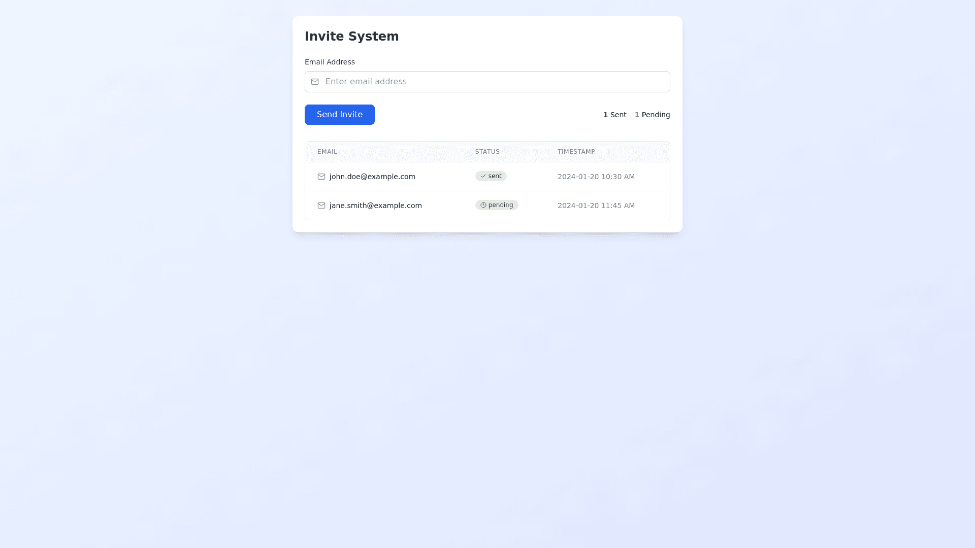 Component Preview