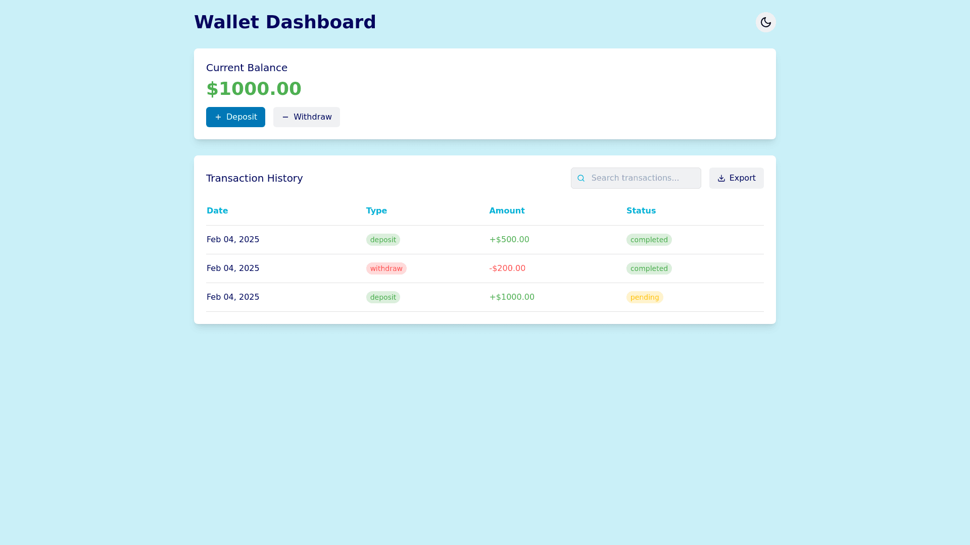 Component Preview