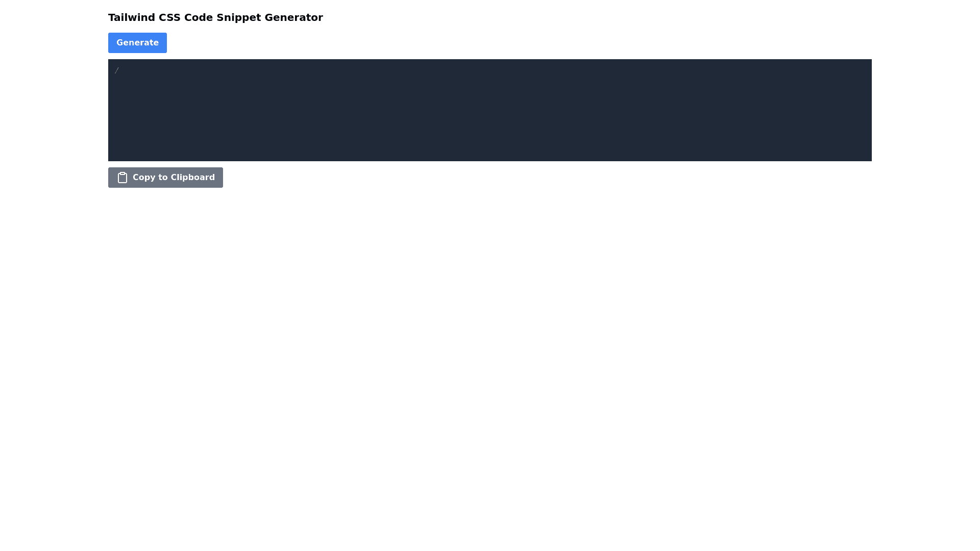 Component Preview