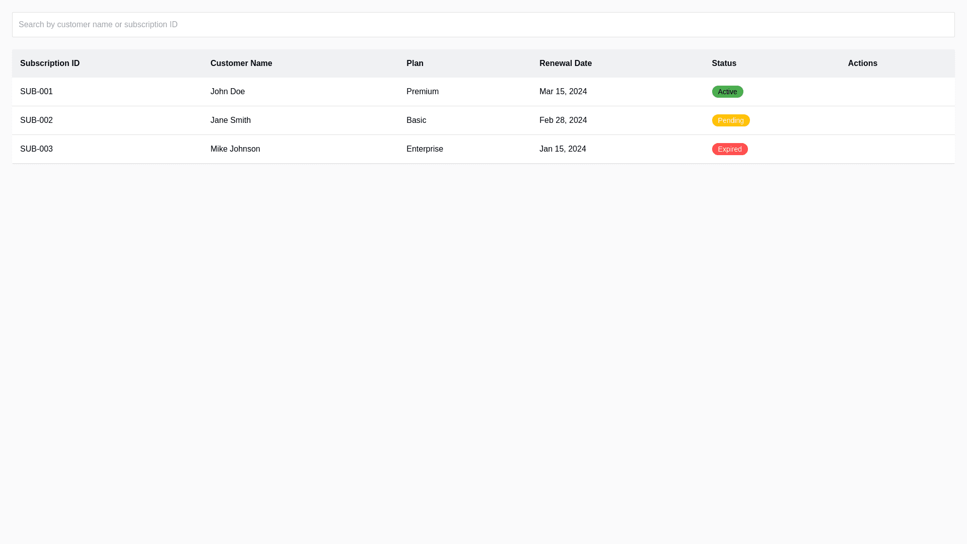 Component Preview