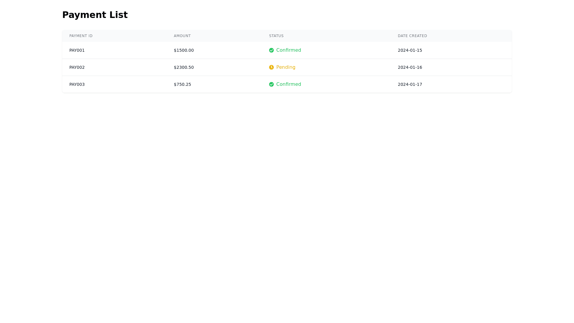 Component Preview