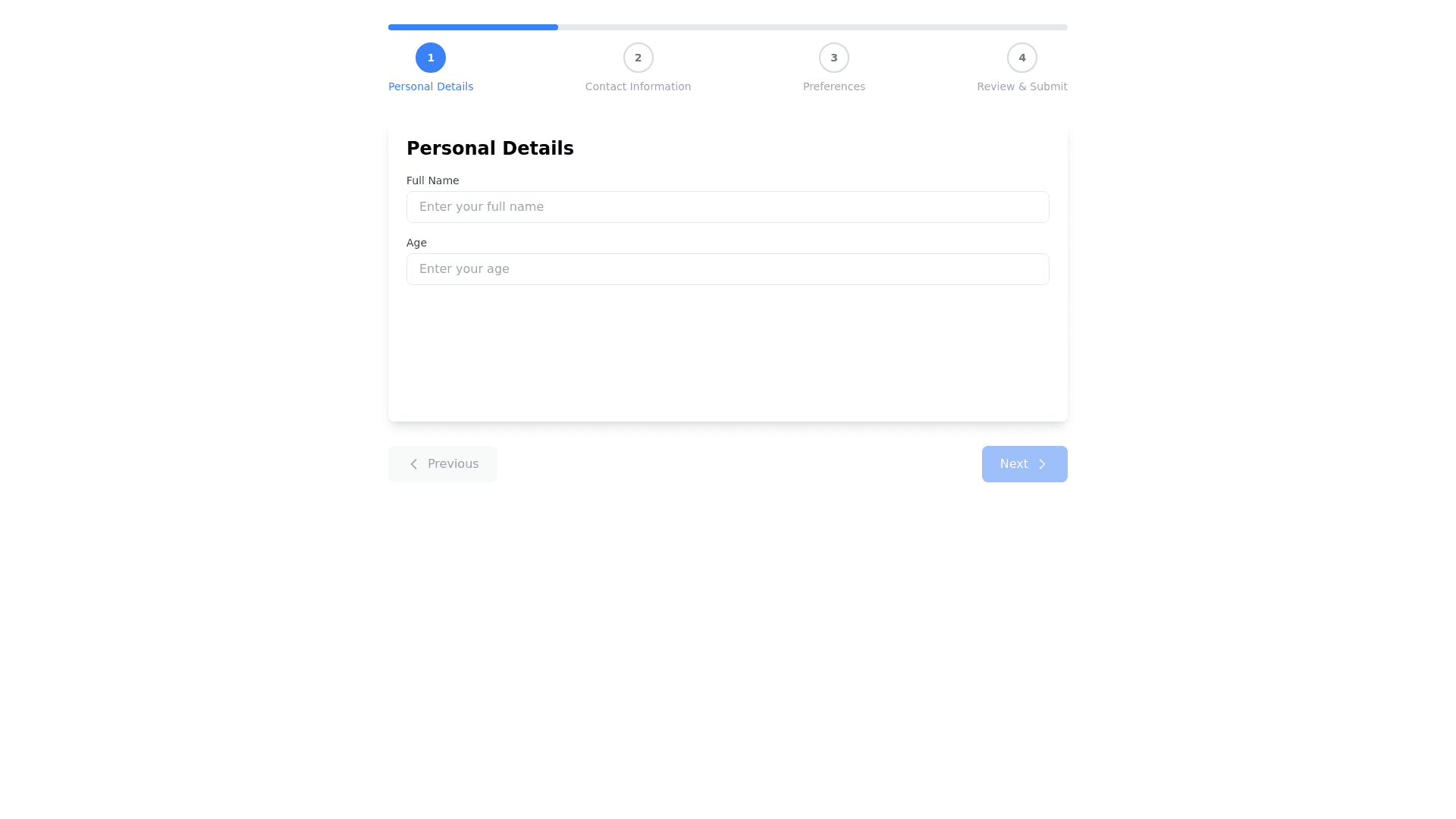 Component Preview