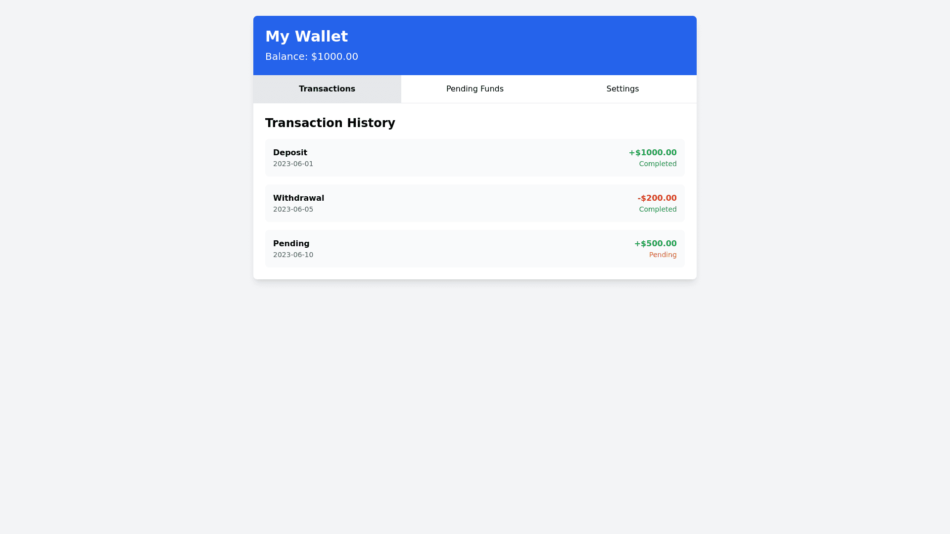 Component Preview