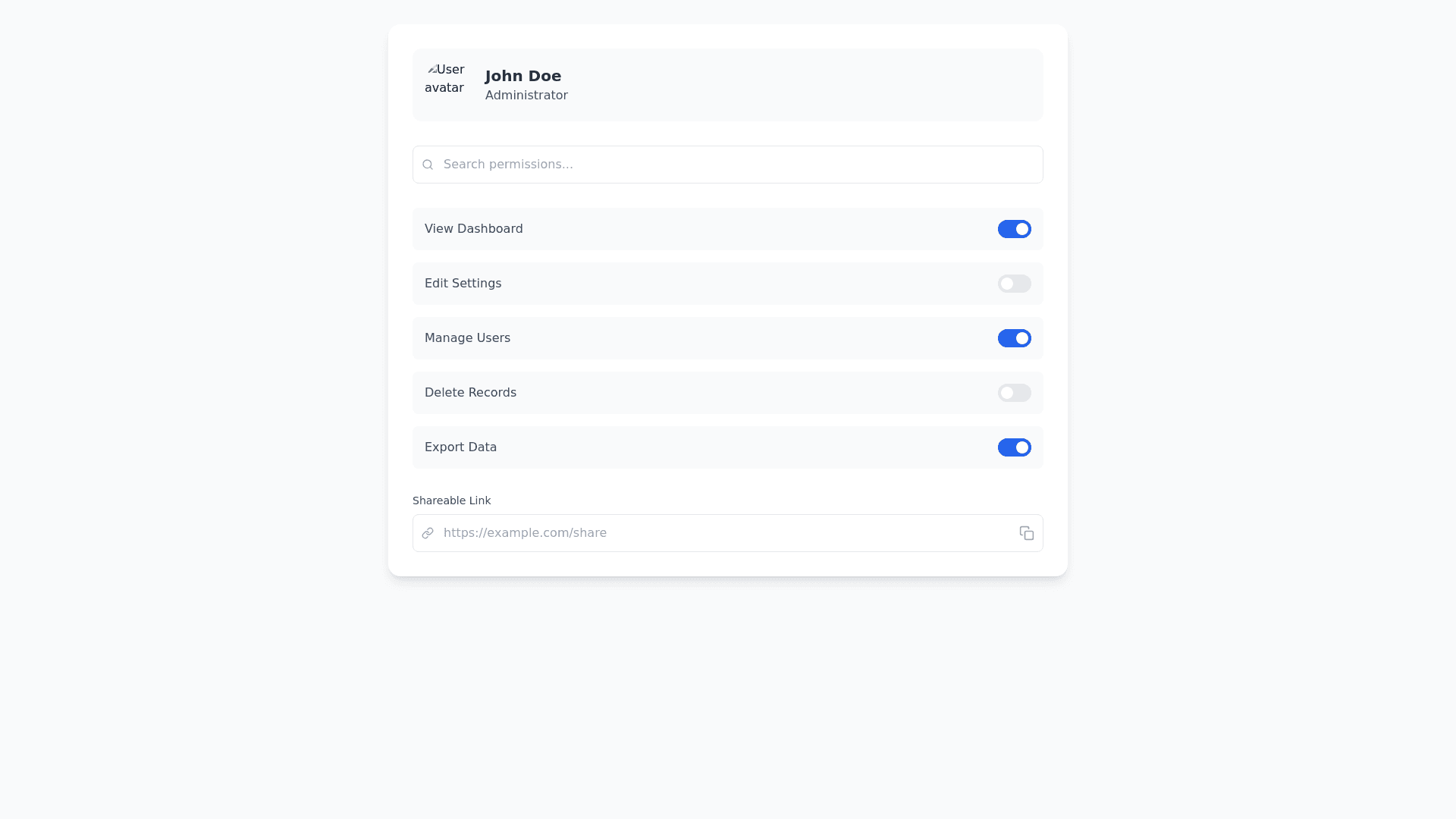 Component Preview