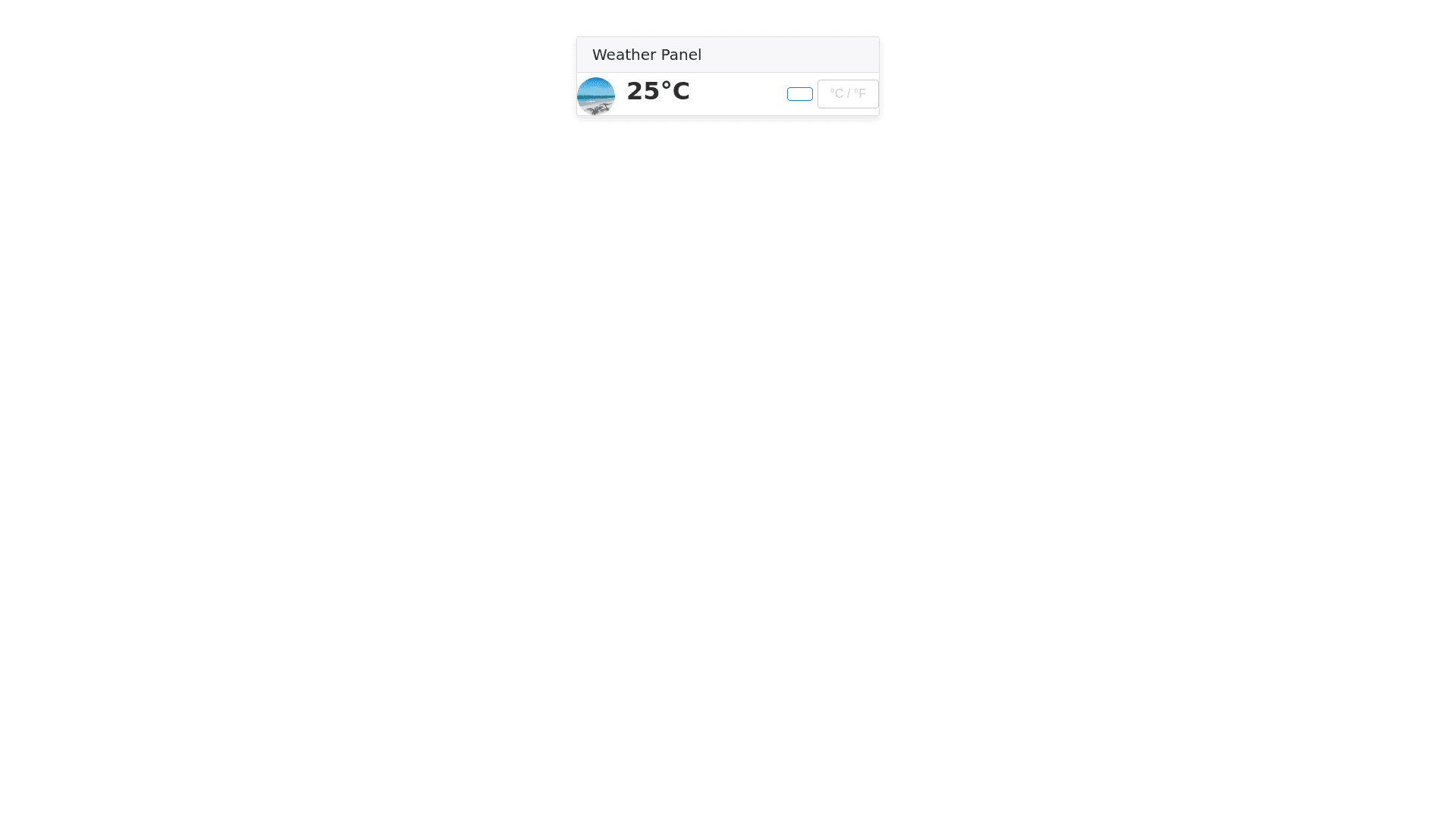 Component Preview