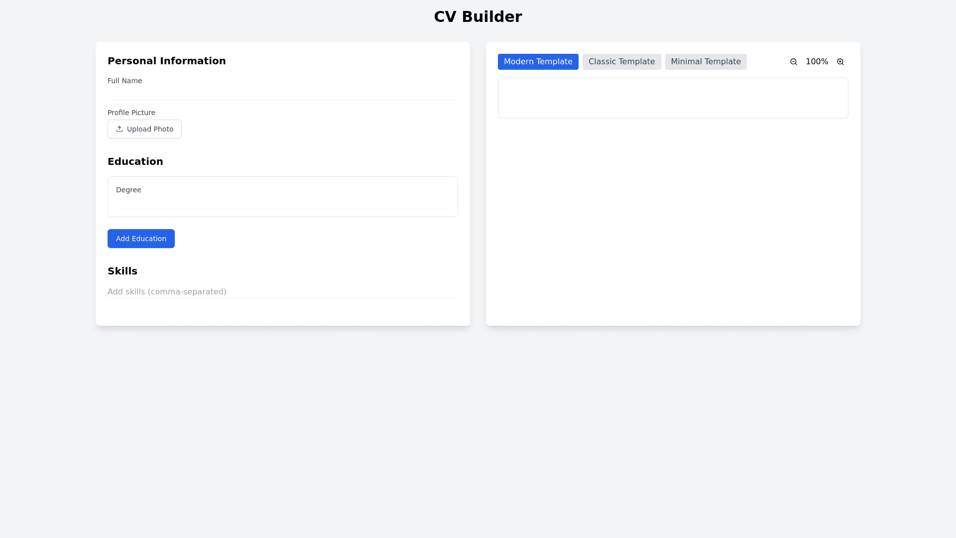 Component Preview
