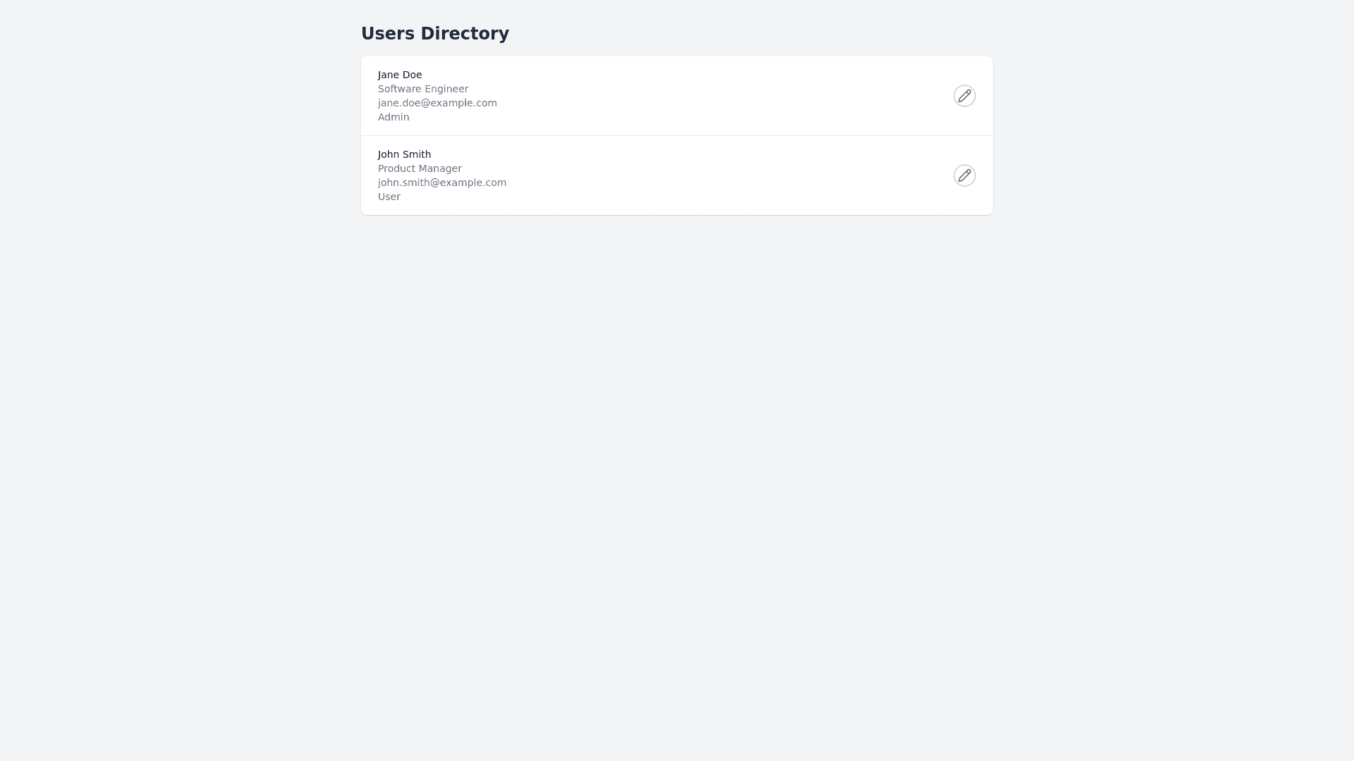 Component Preview