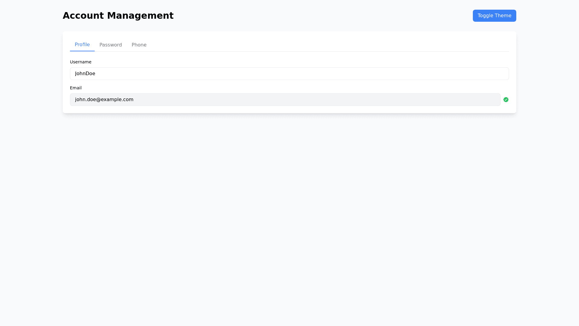 Component Preview