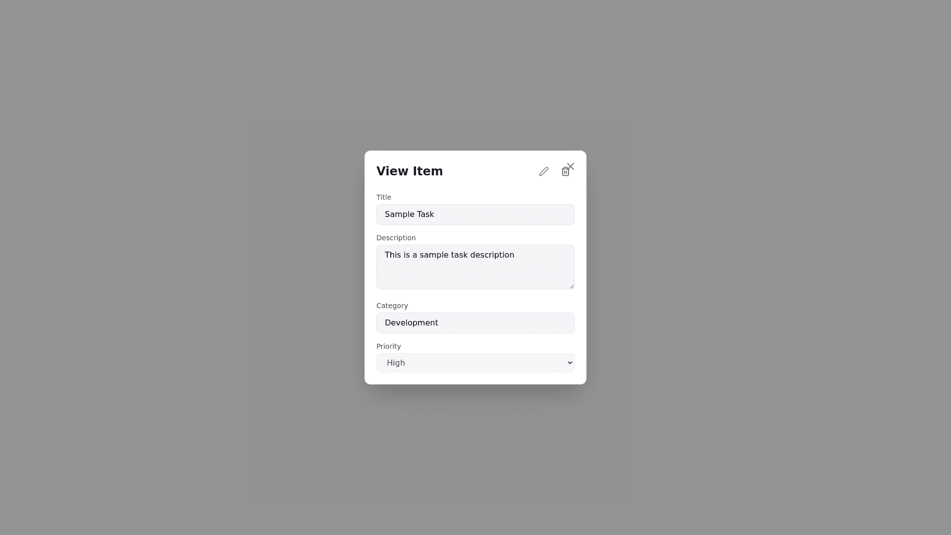 Component Preview
