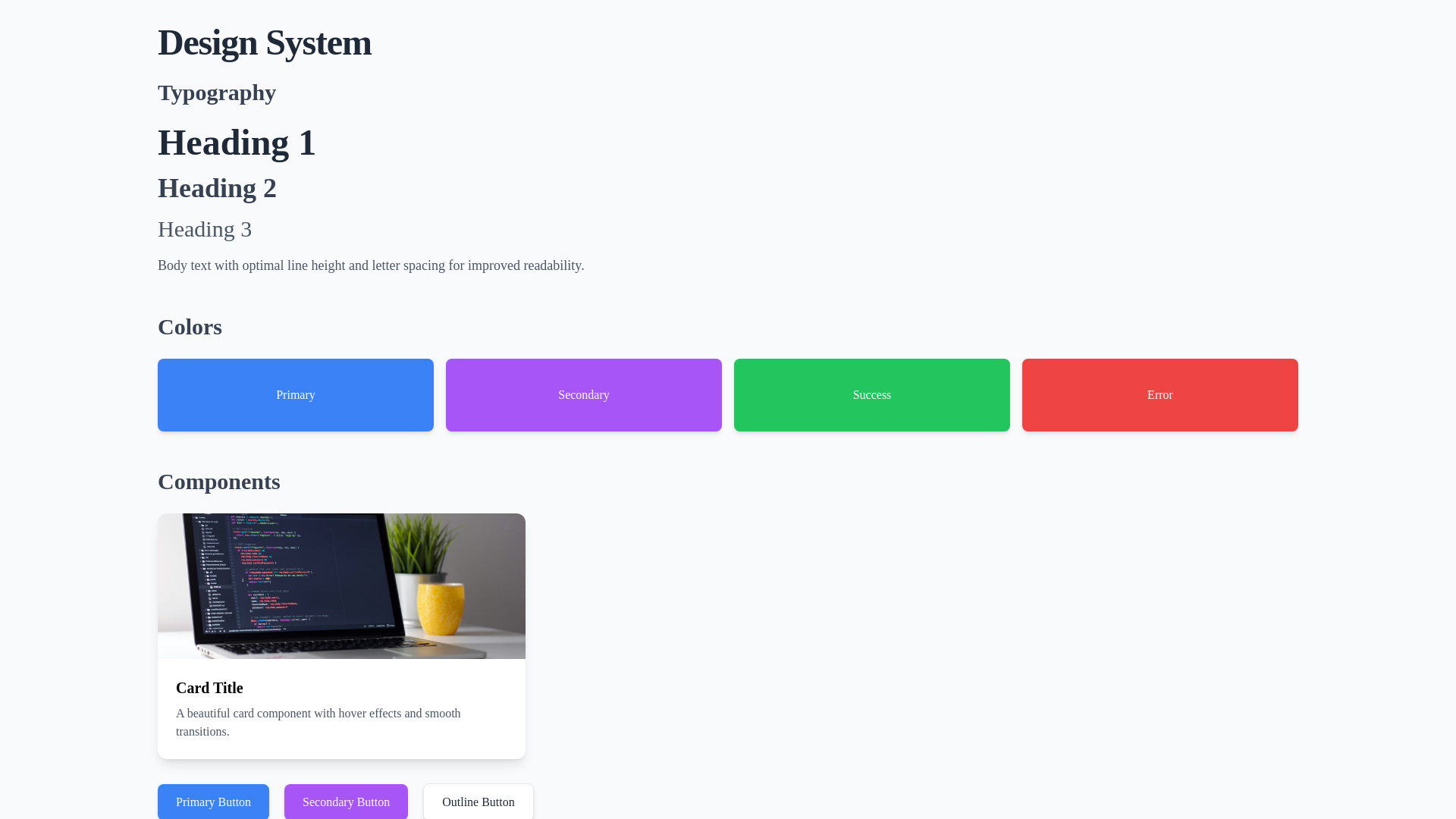 Component Preview