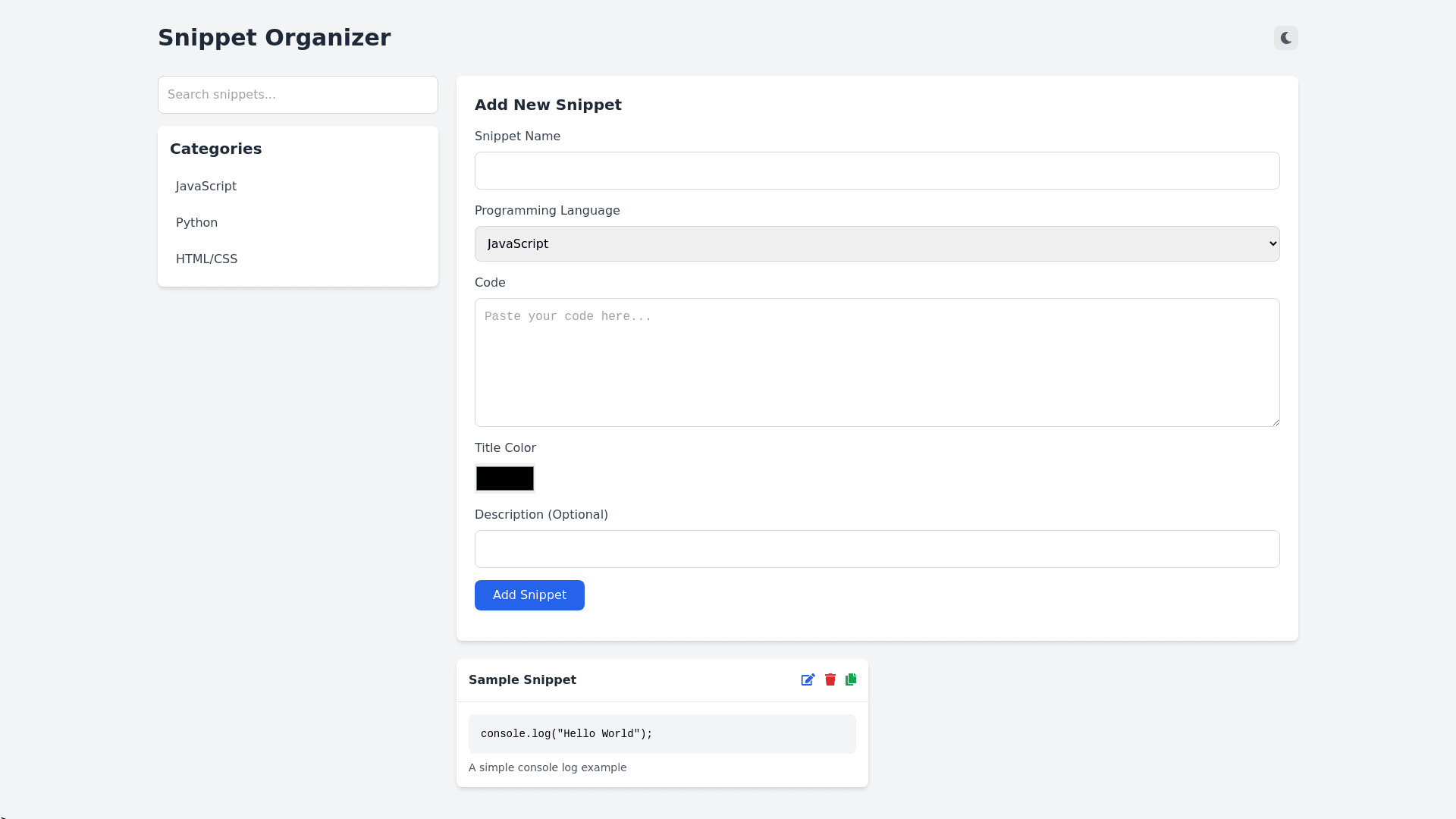 Component Preview