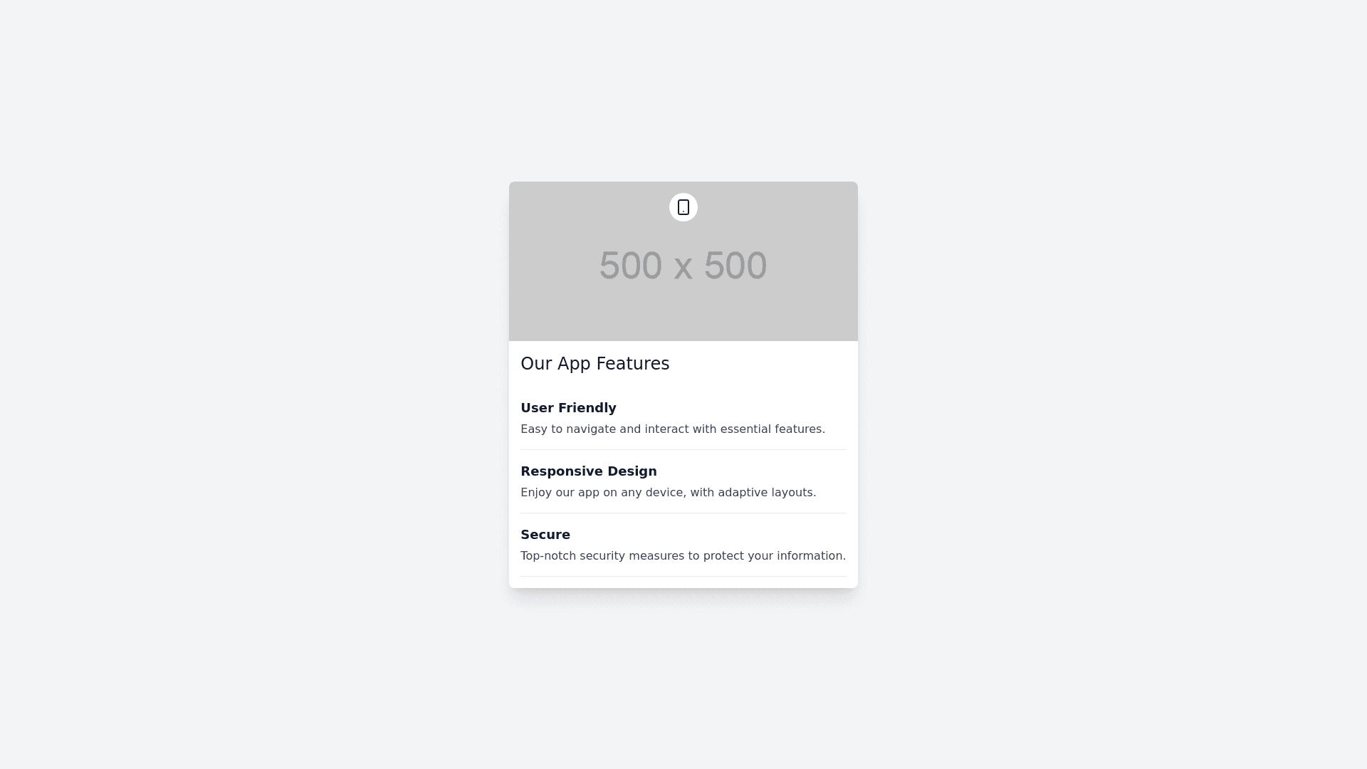 Component Preview