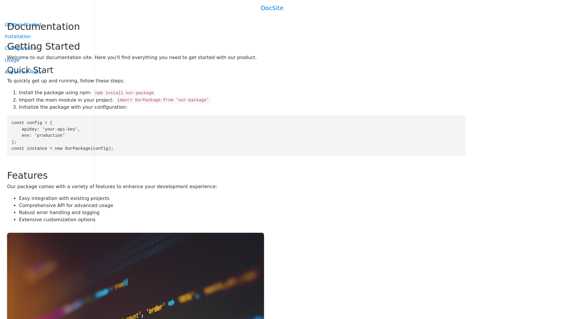 Component Preview