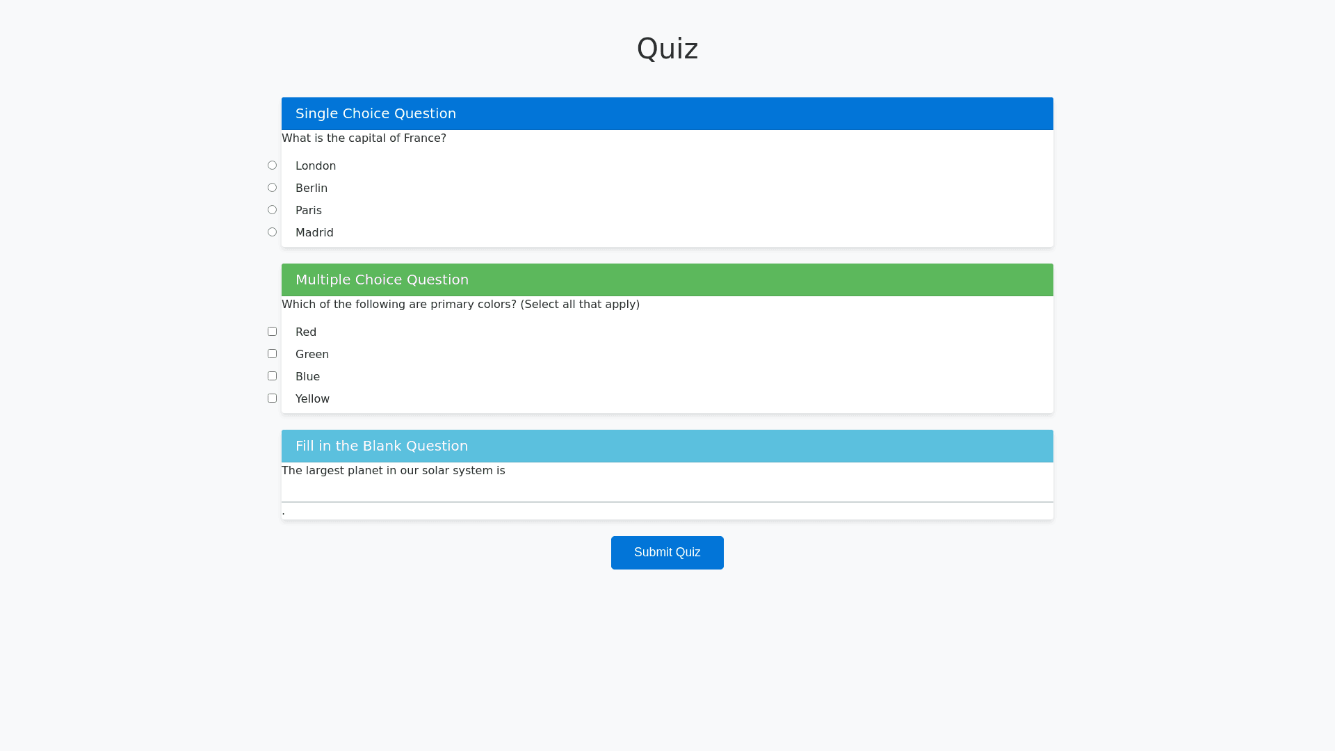 Component Preview