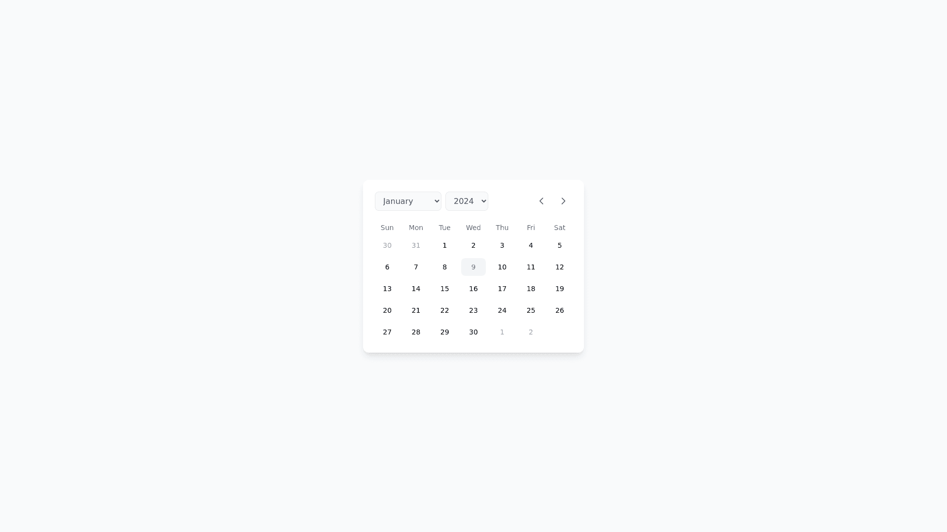 Component Preview