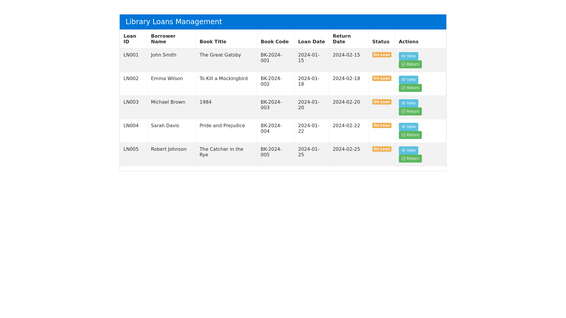 Component Preview