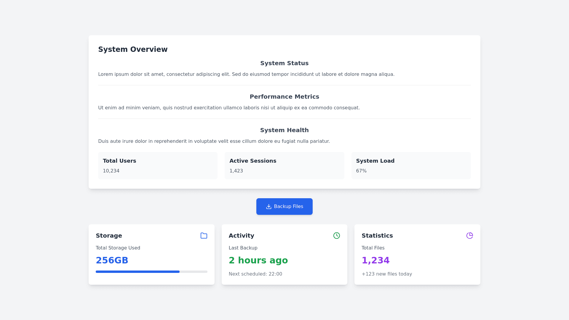 Component Preview