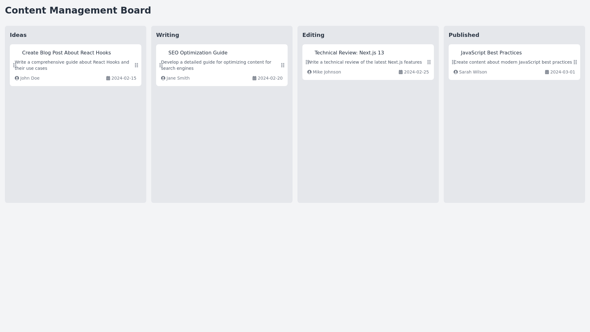 Component Preview