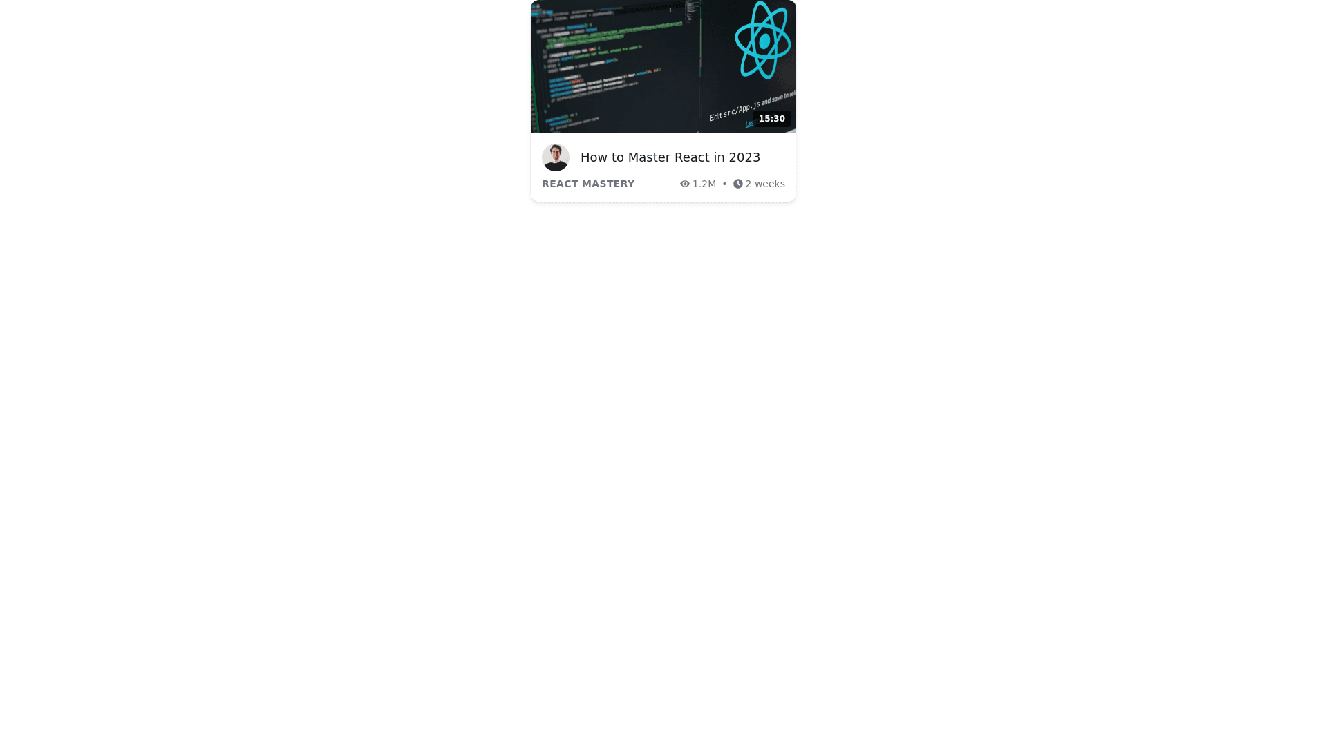 Component Preview