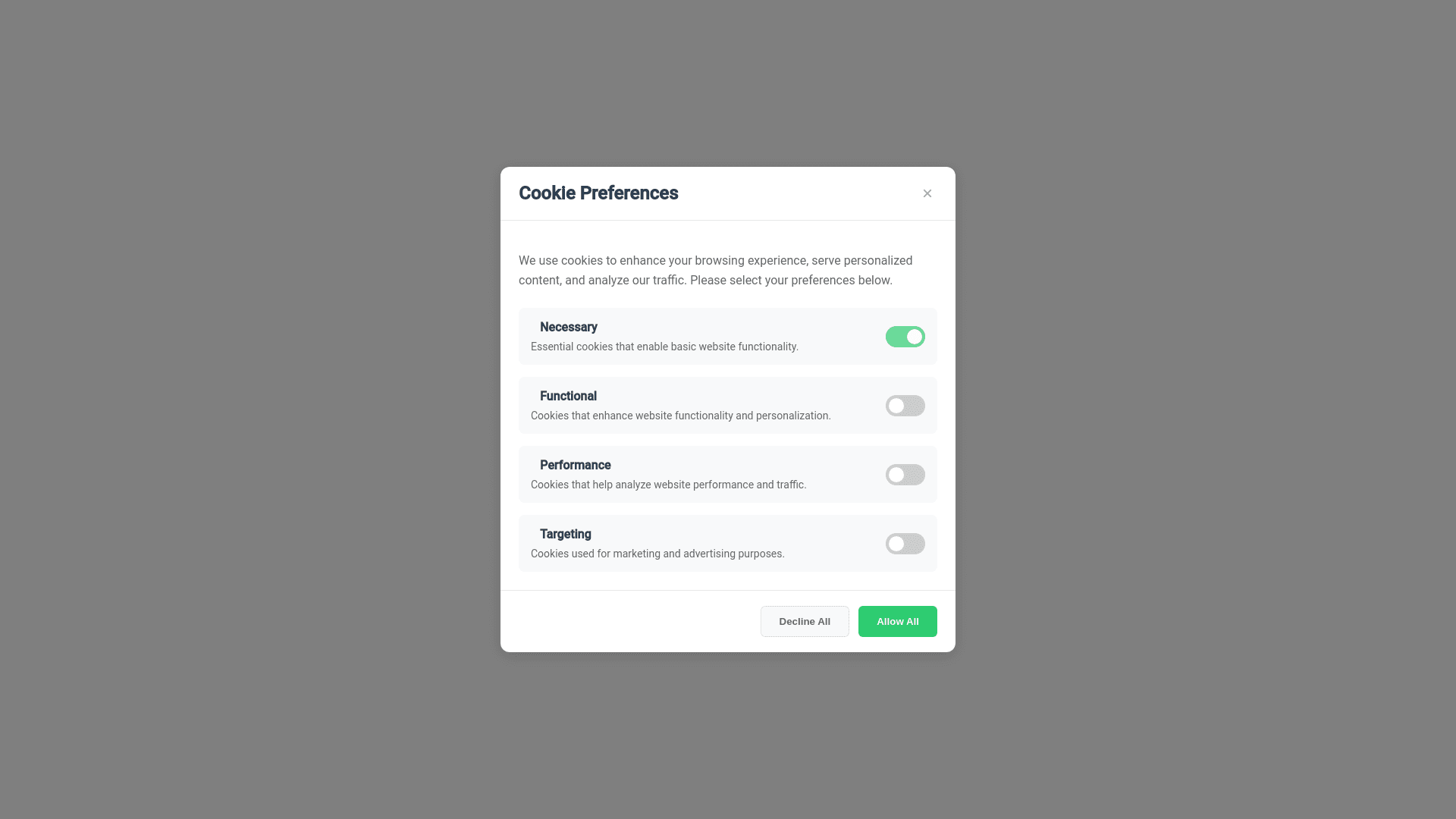 Component Preview