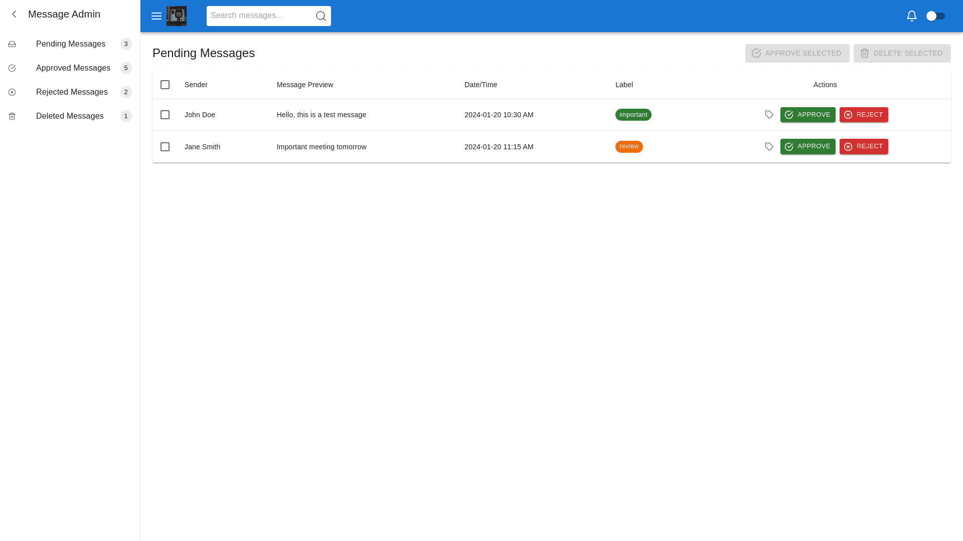 Component Preview