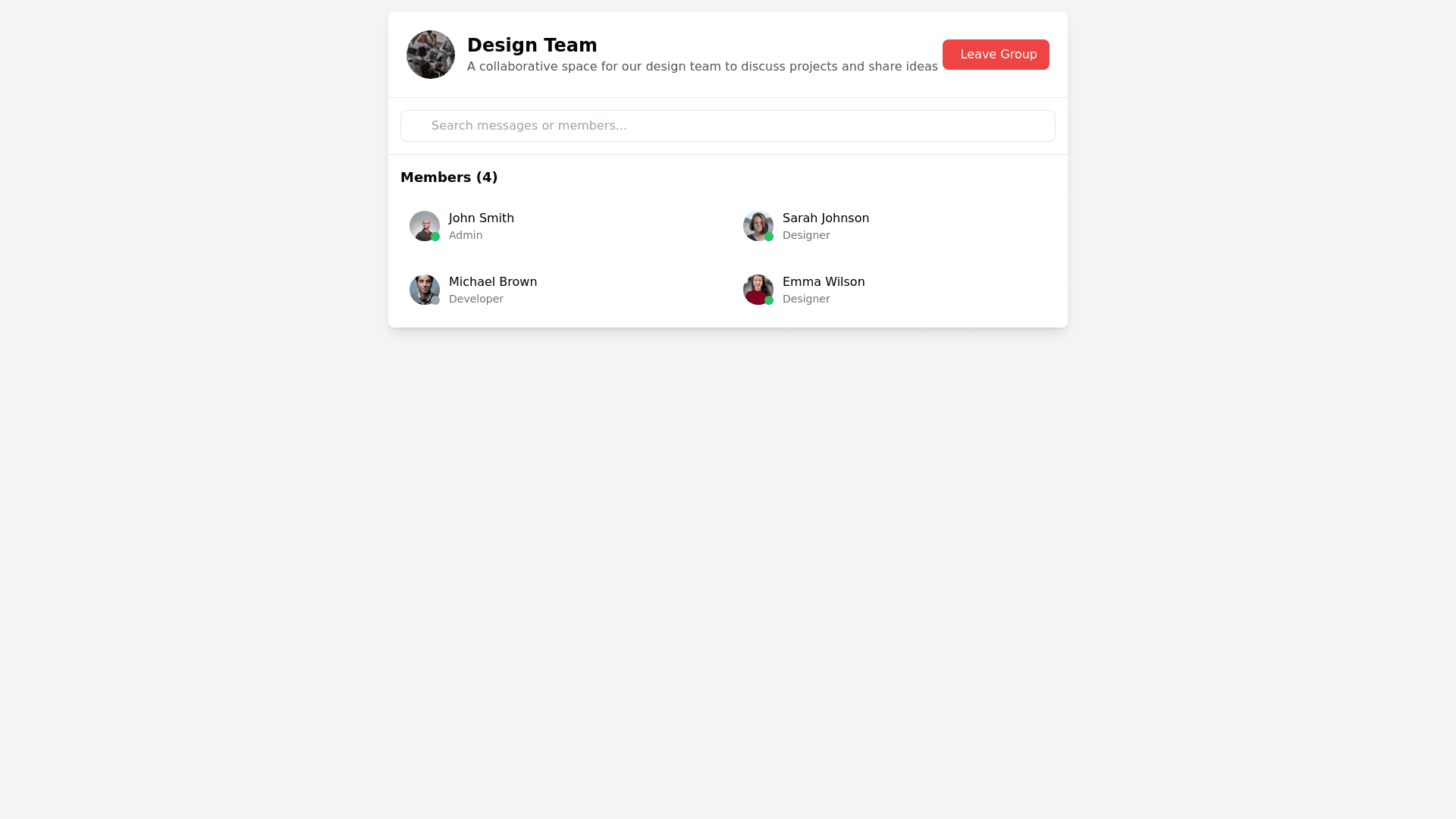 Component Preview