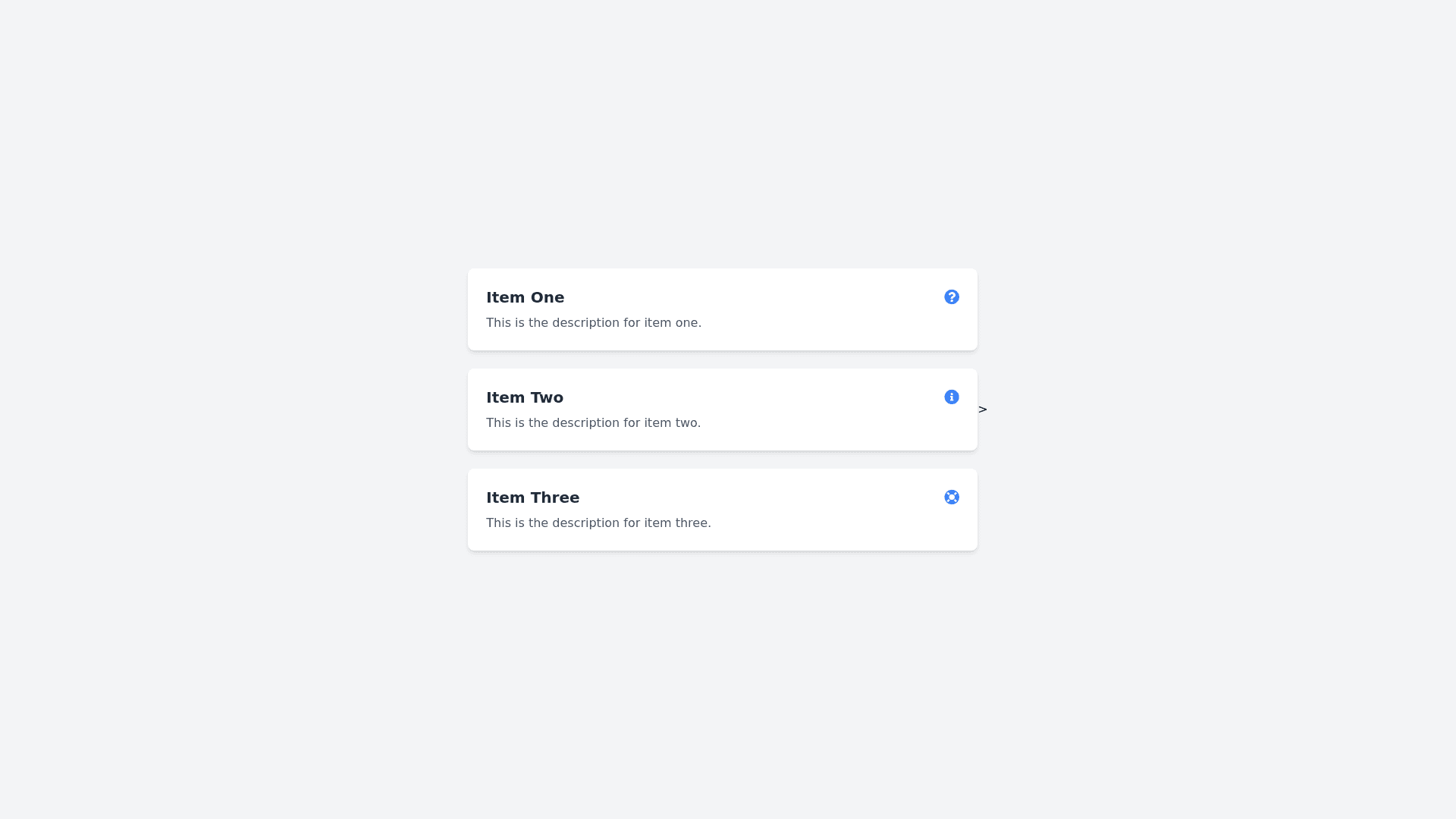 Component Preview