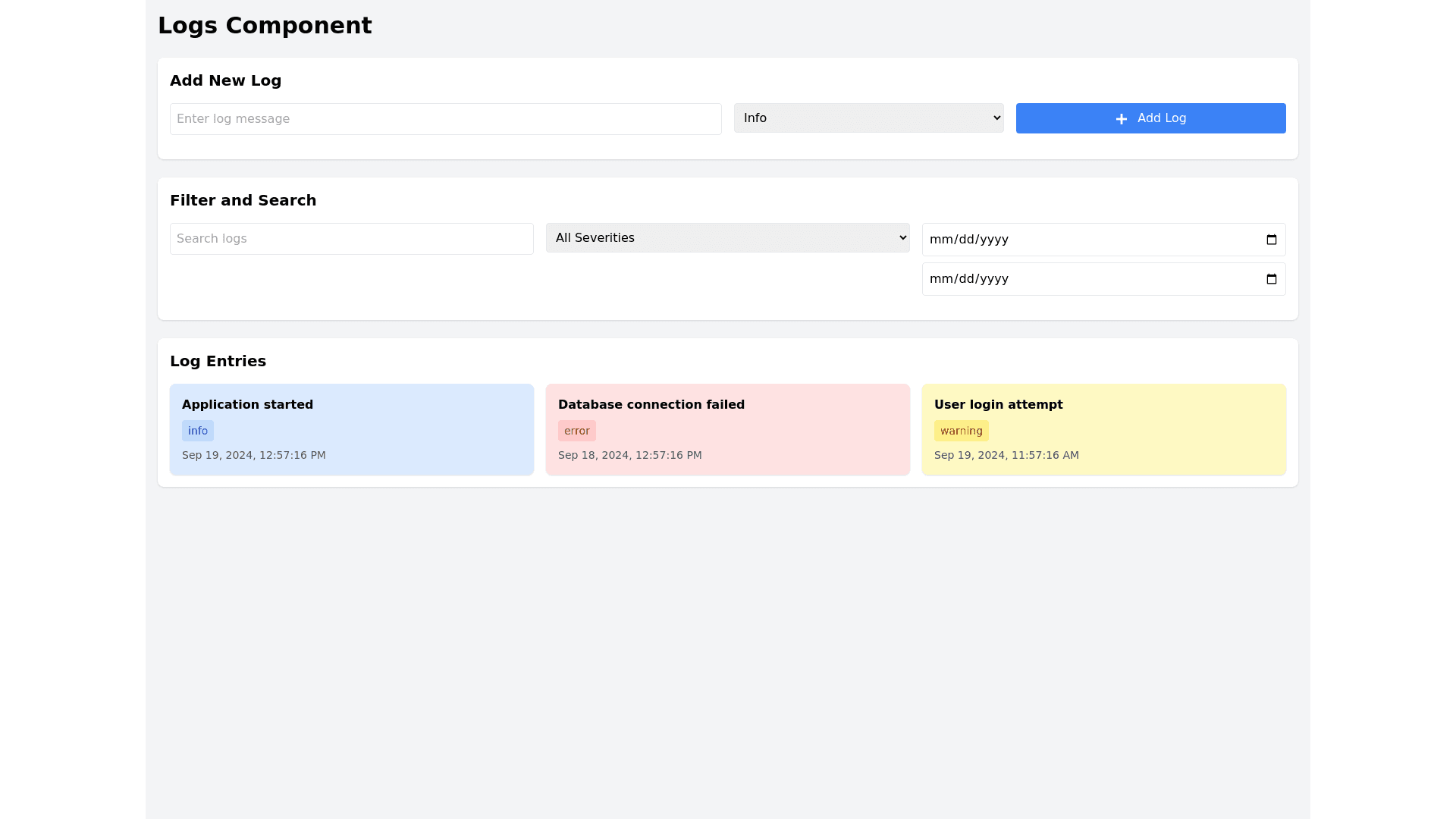 Component Preview