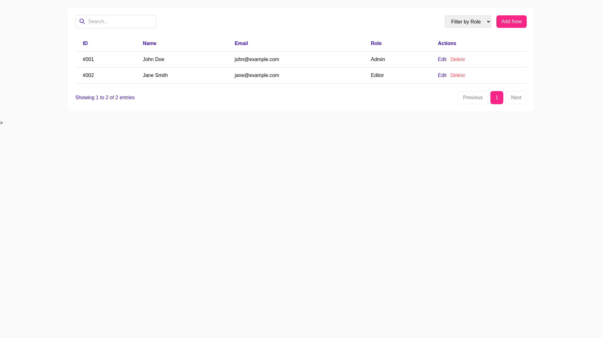 Component Preview