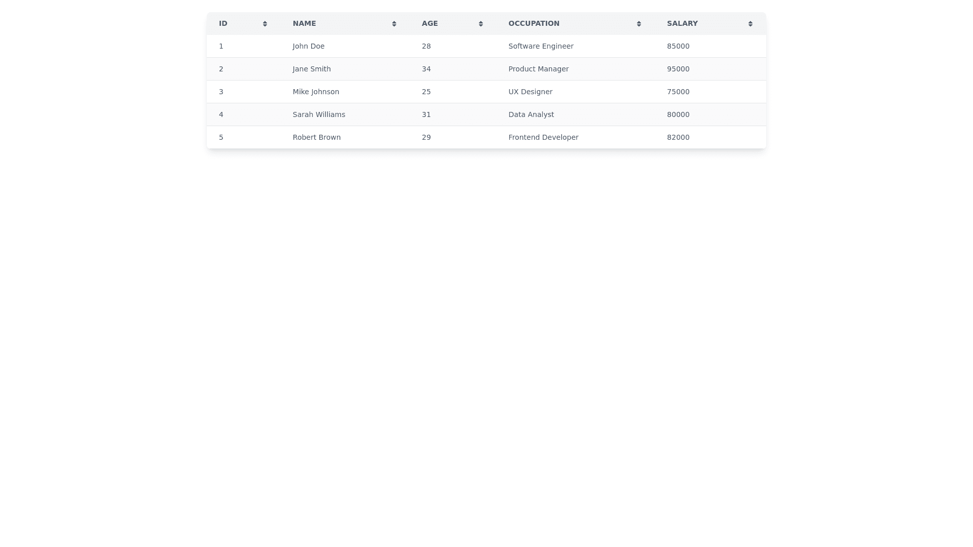 Component Preview