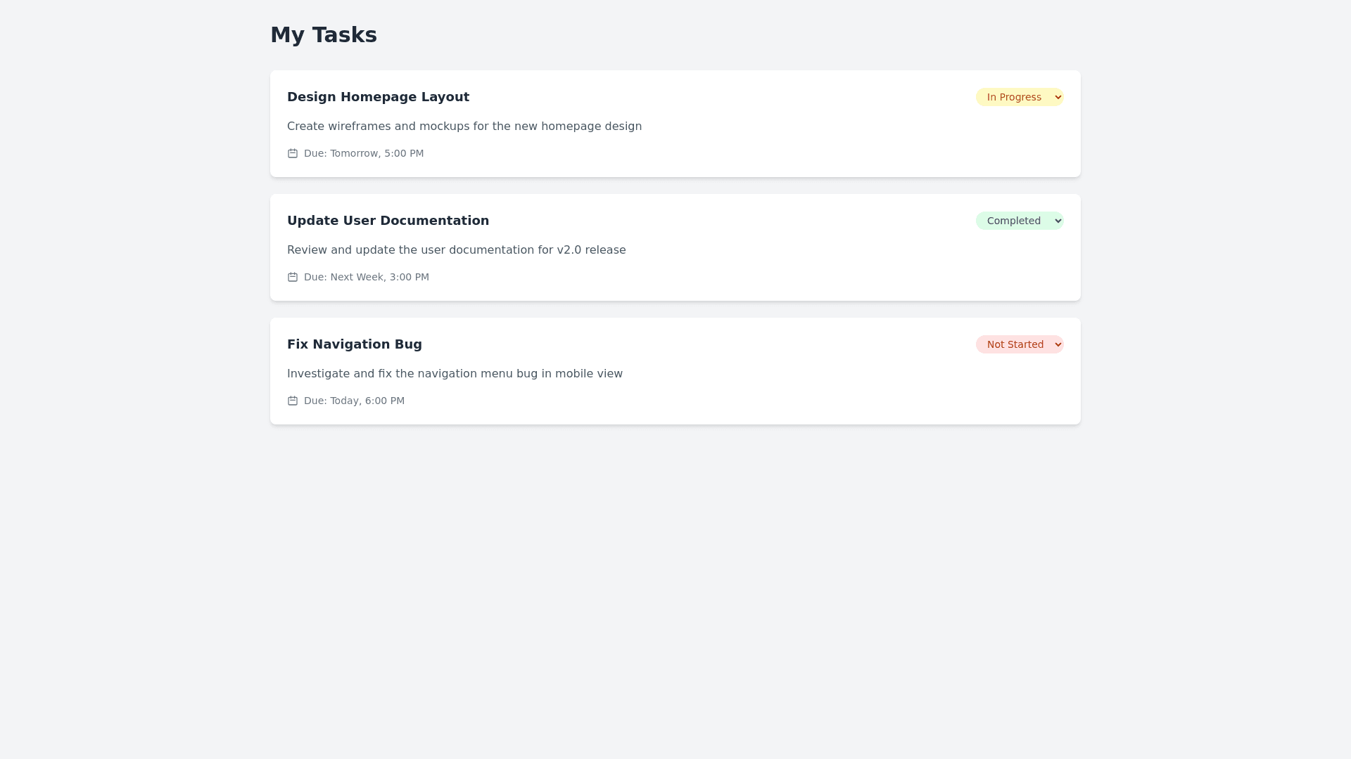 Component Preview