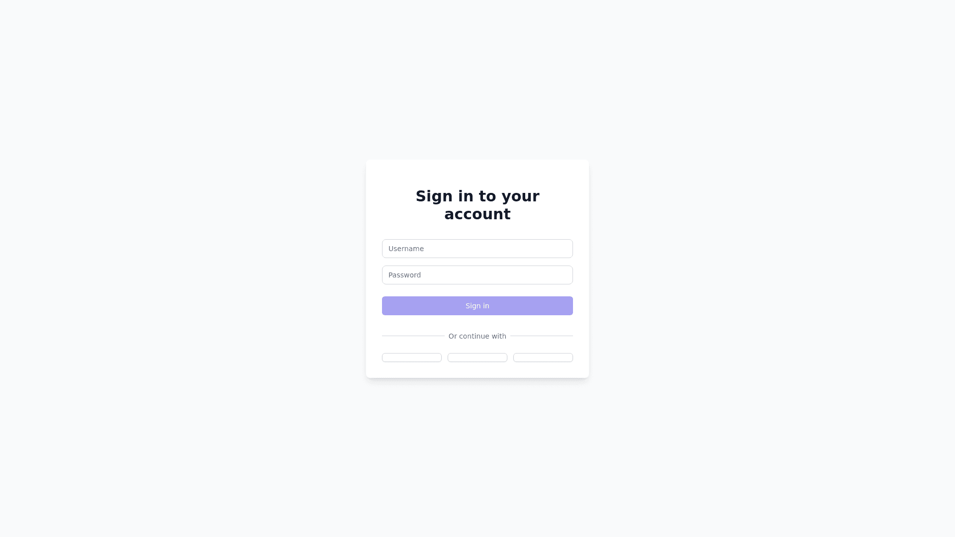 Component Preview
