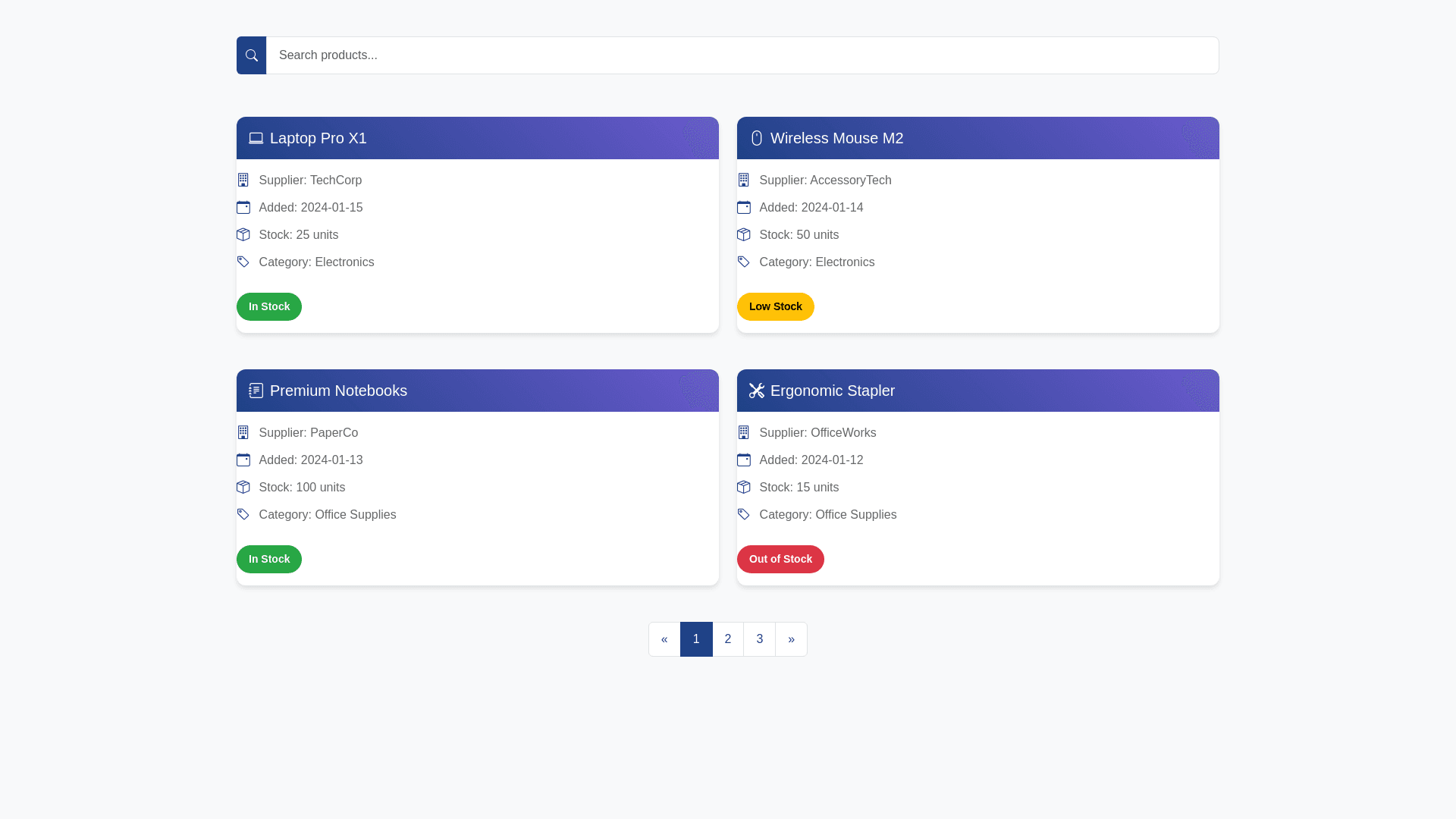 Component Preview