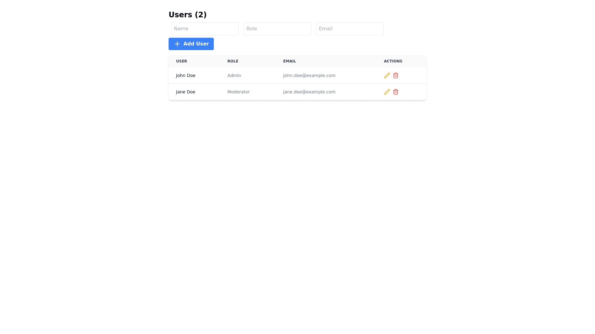Component Preview