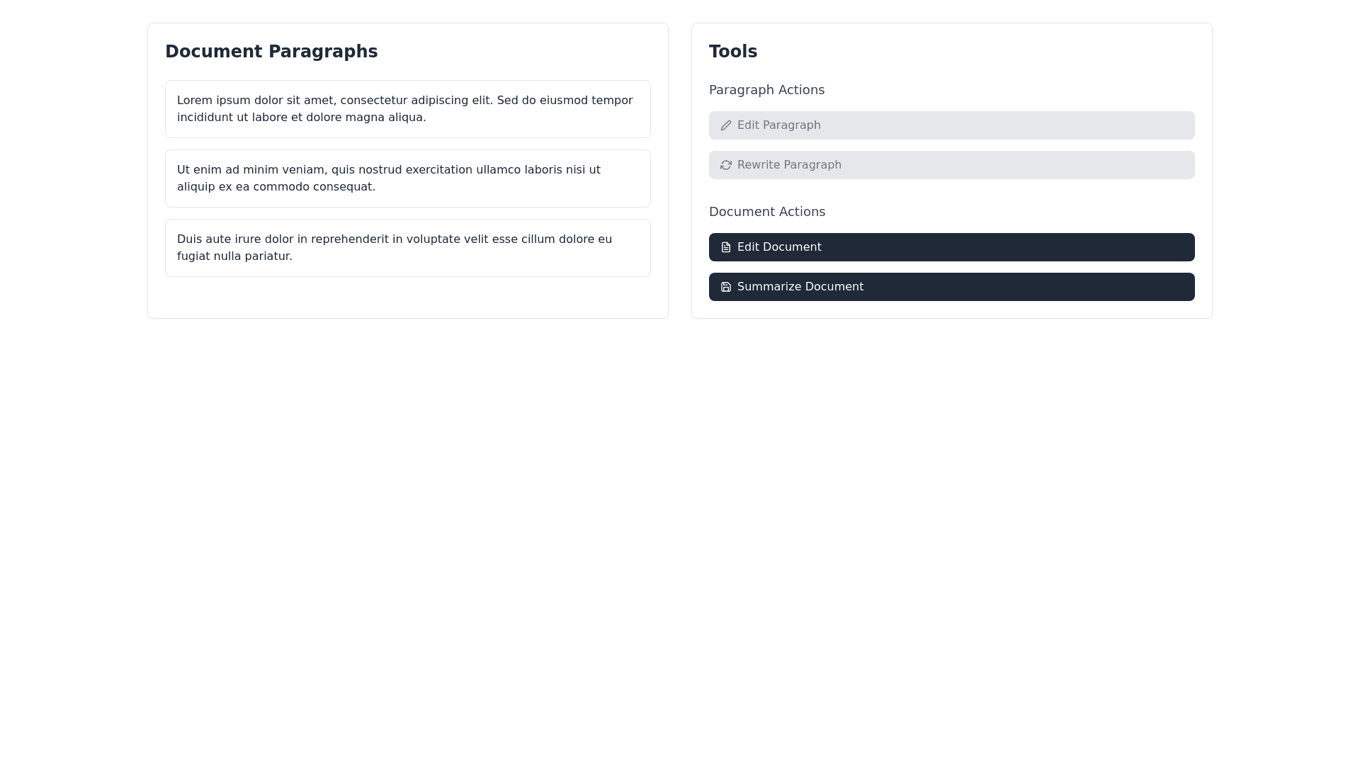 Component Preview