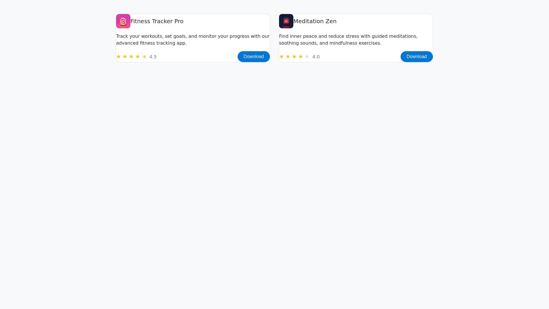 Component Preview