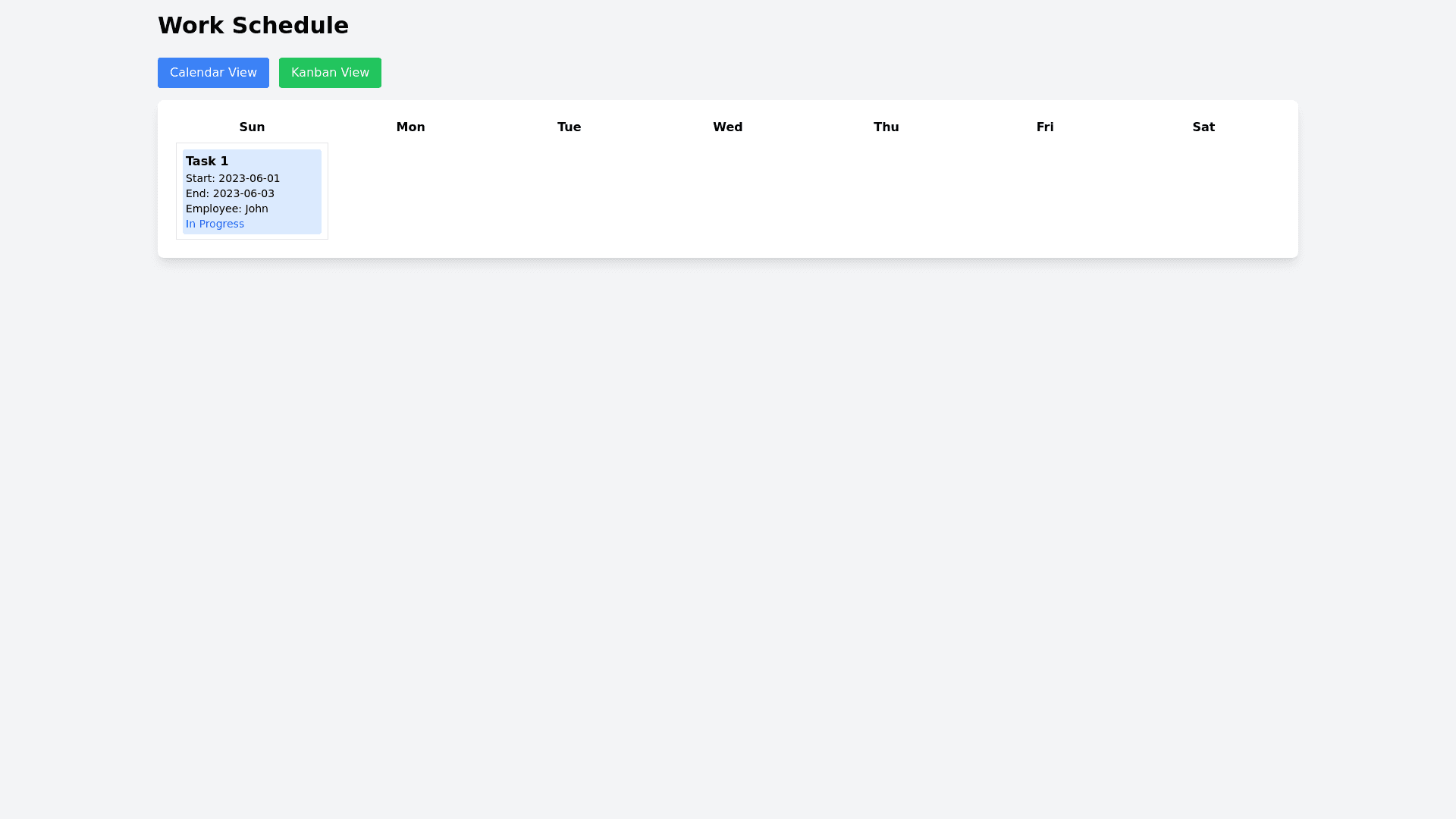 Component Preview