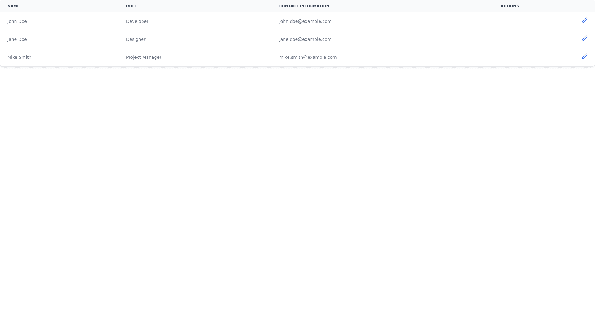 Component Preview