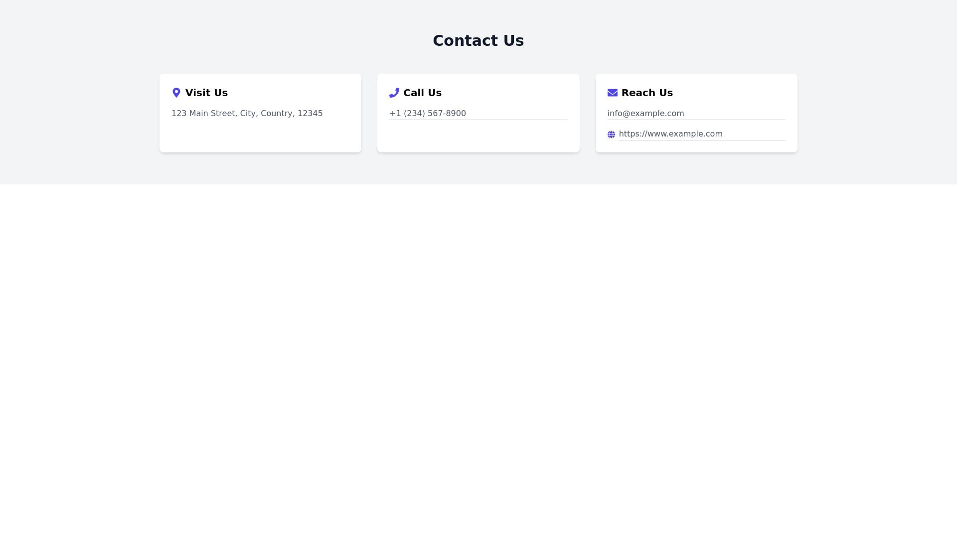 Component Preview