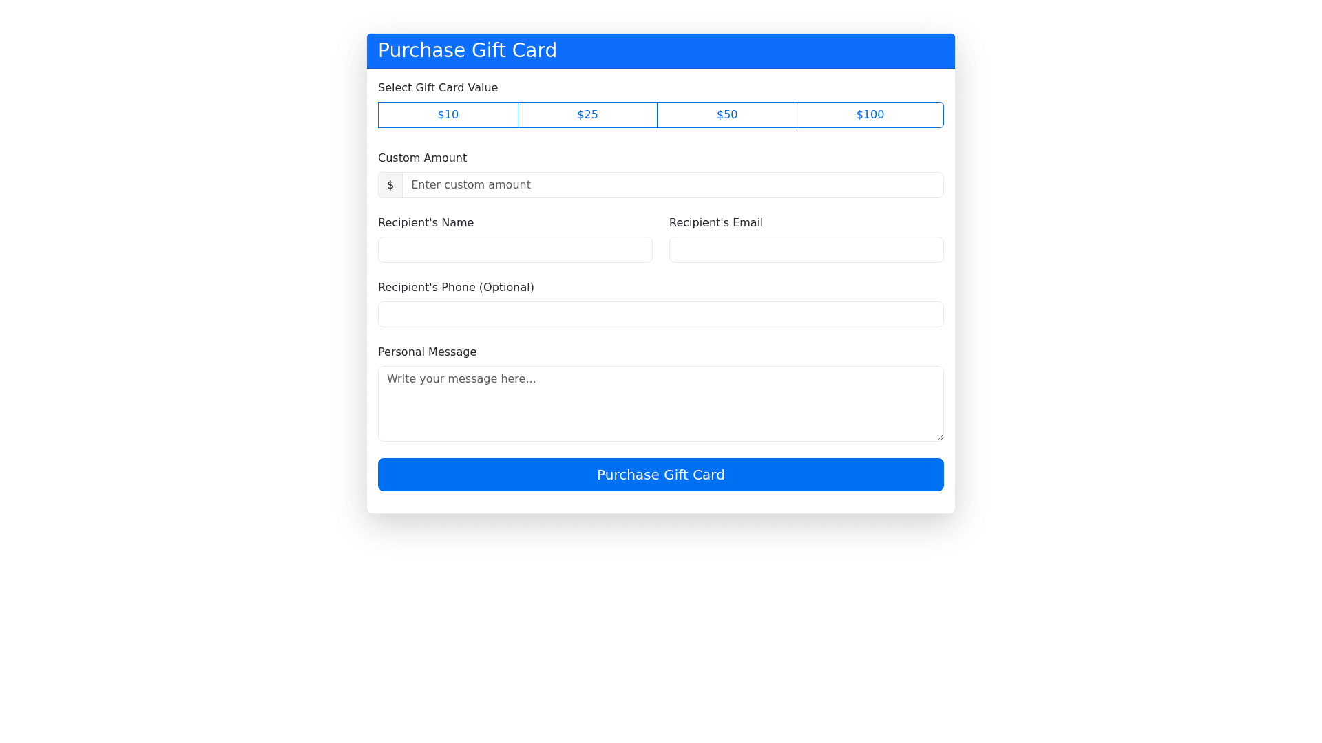 Component Preview