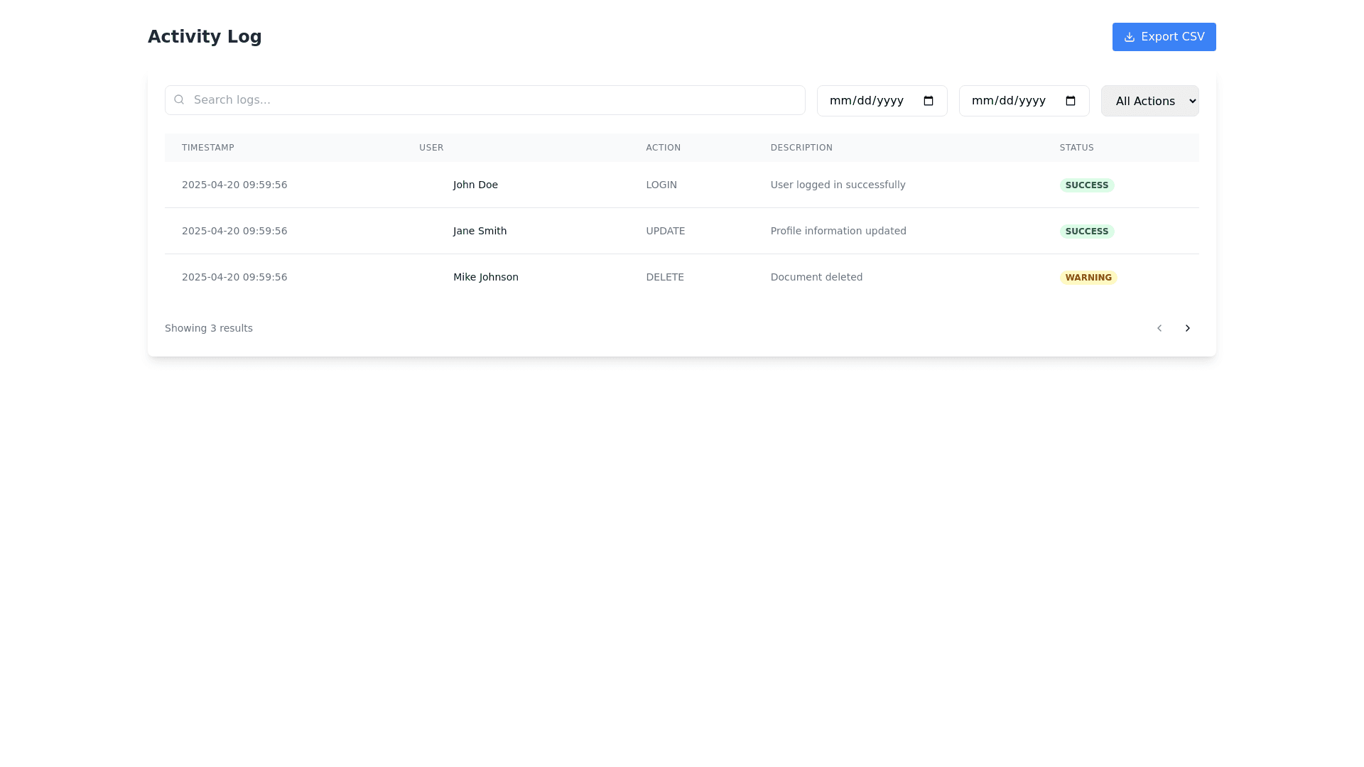 Component Preview