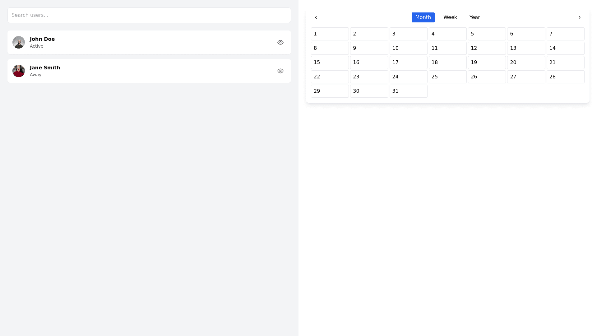 Component Preview