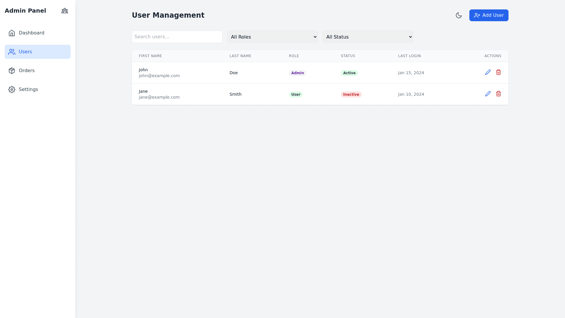 Component Preview