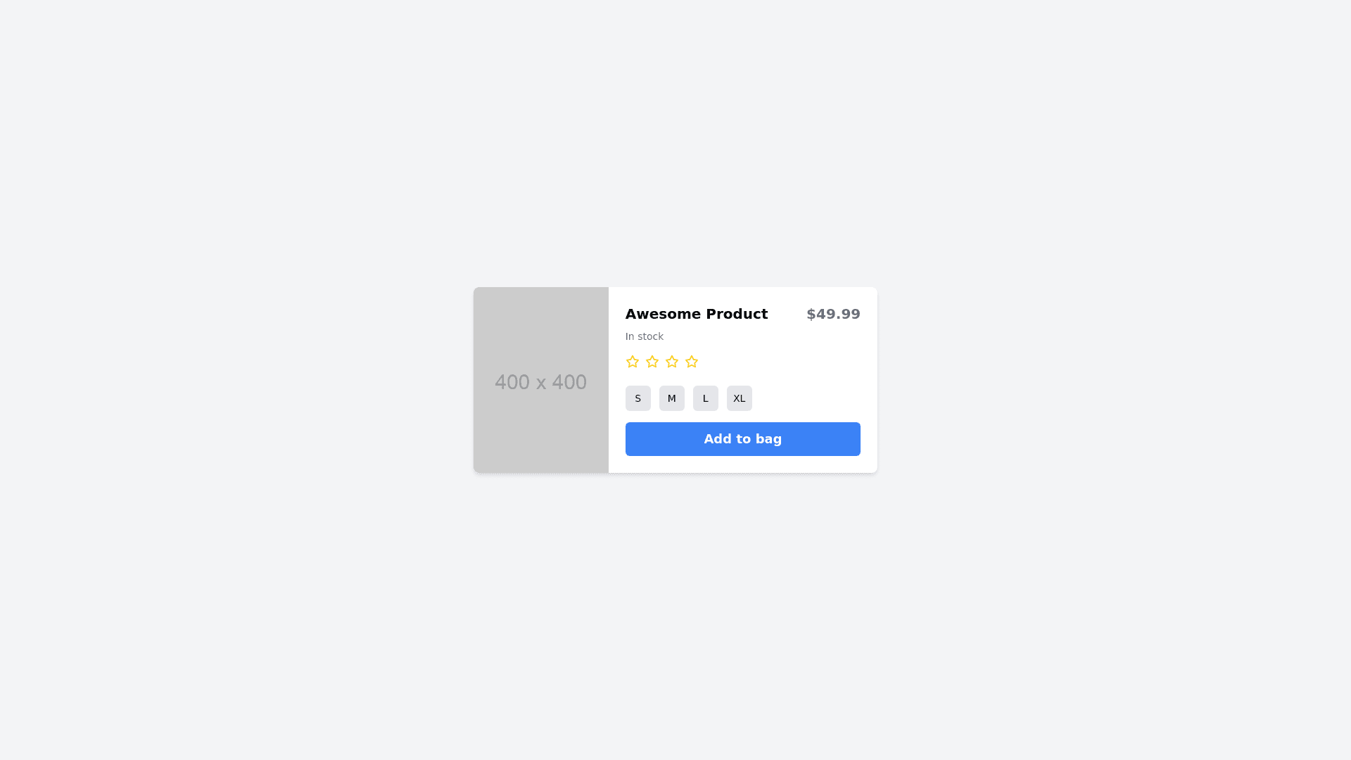 Component Preview