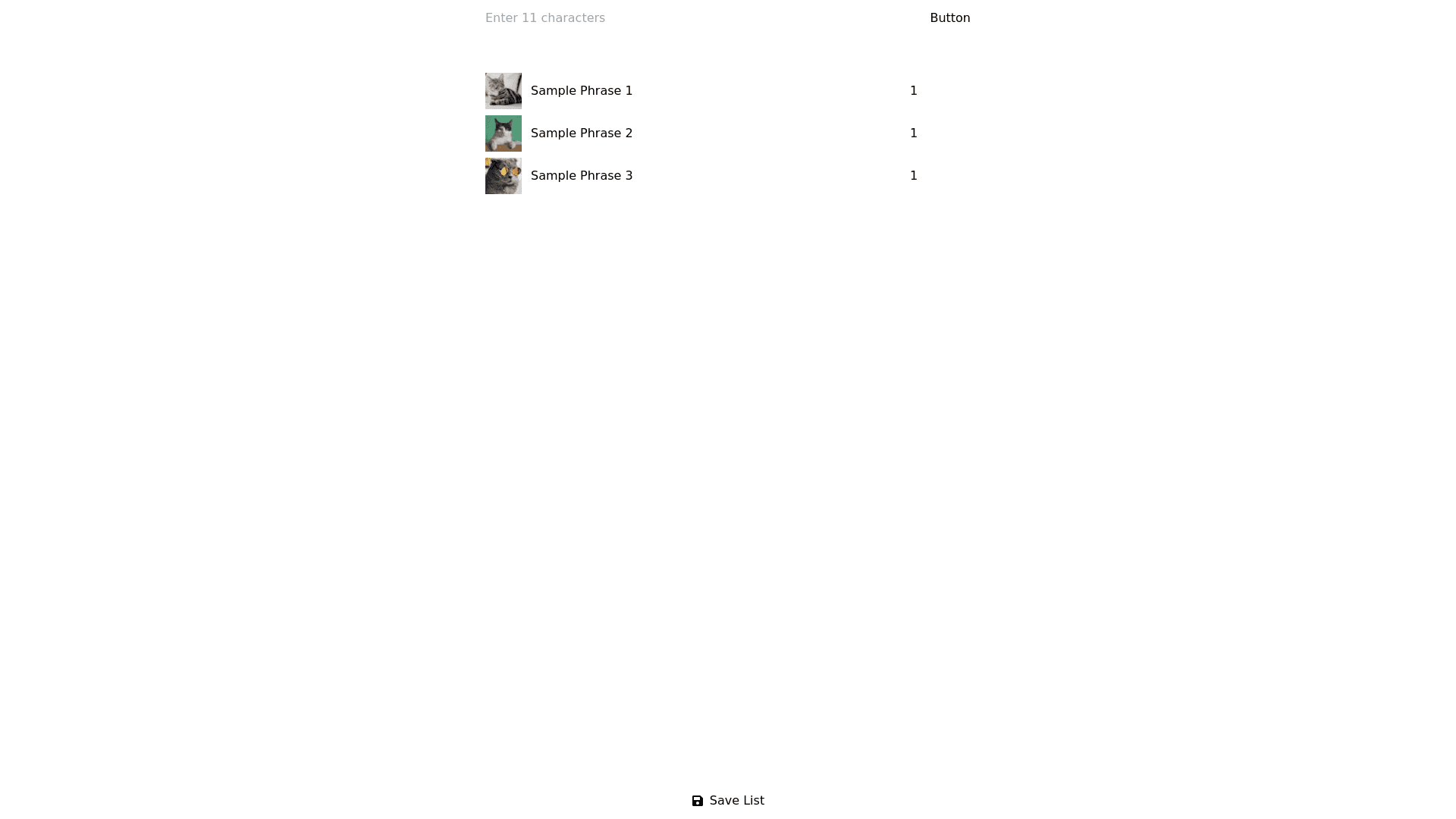 Component Preview