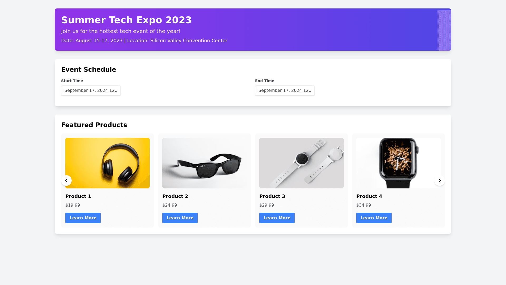 Component Preview
